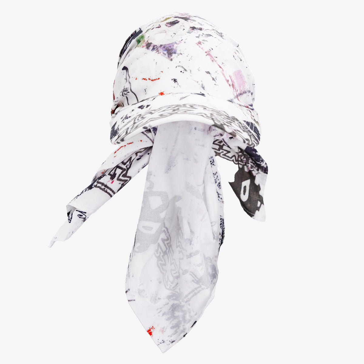 Carpet Rag Bandana Hat (White)