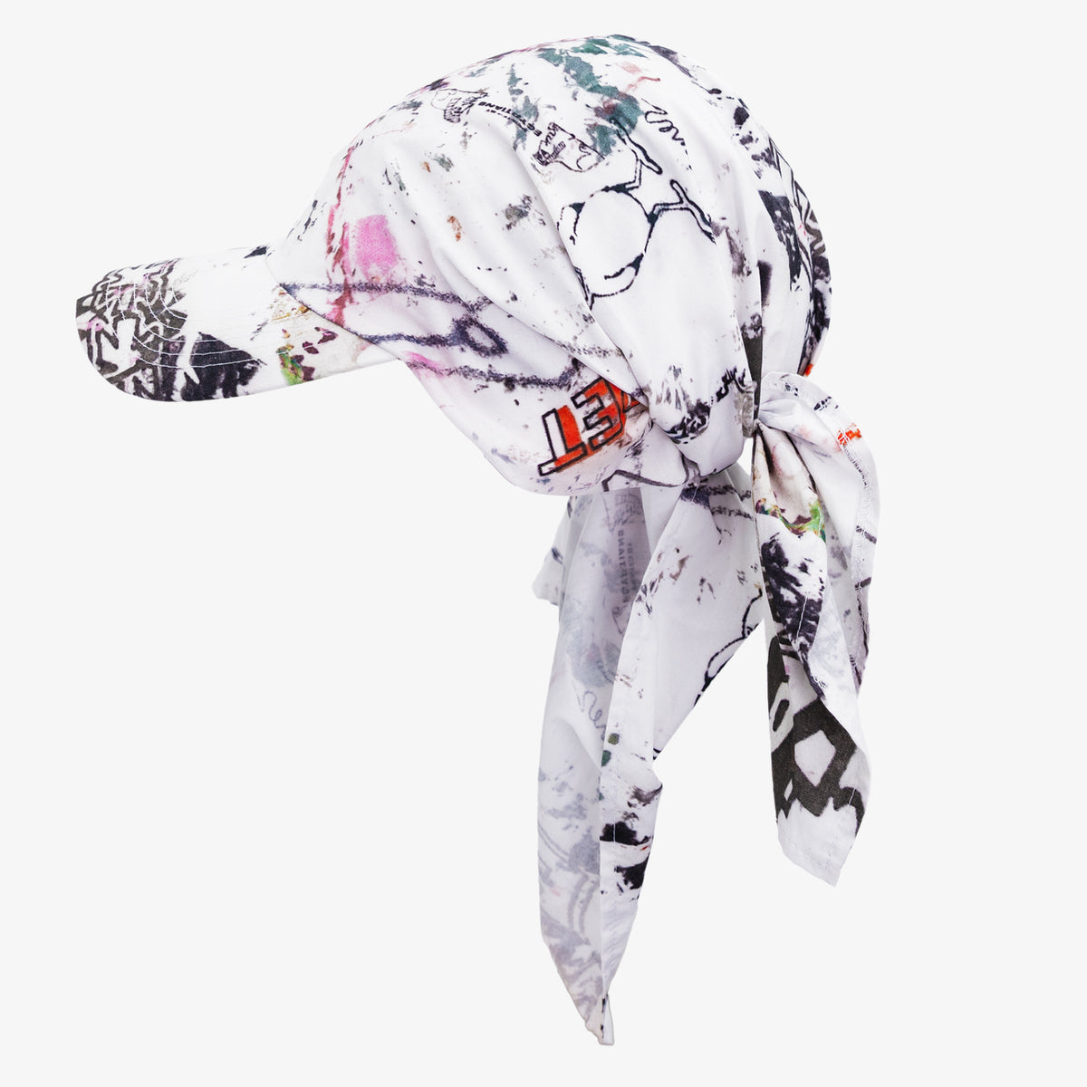 Carpet Rag Bandana Hat (White)