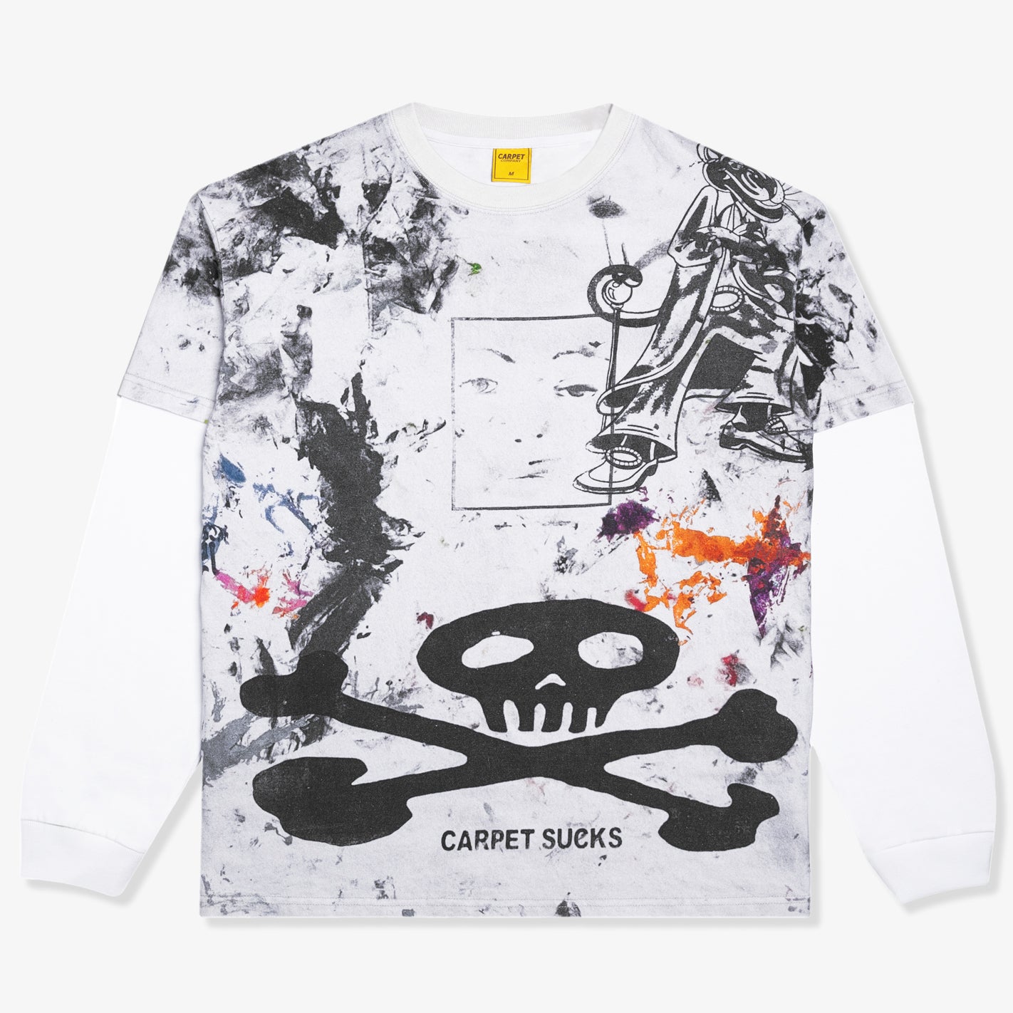  - Rag Longsleeve Tee (White)