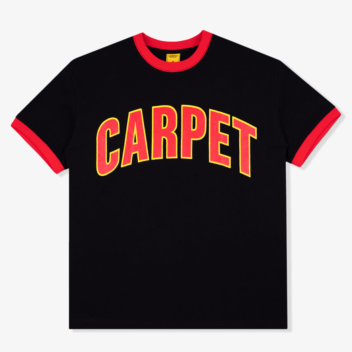 Carpet Varsity Ringer Tee (Black)