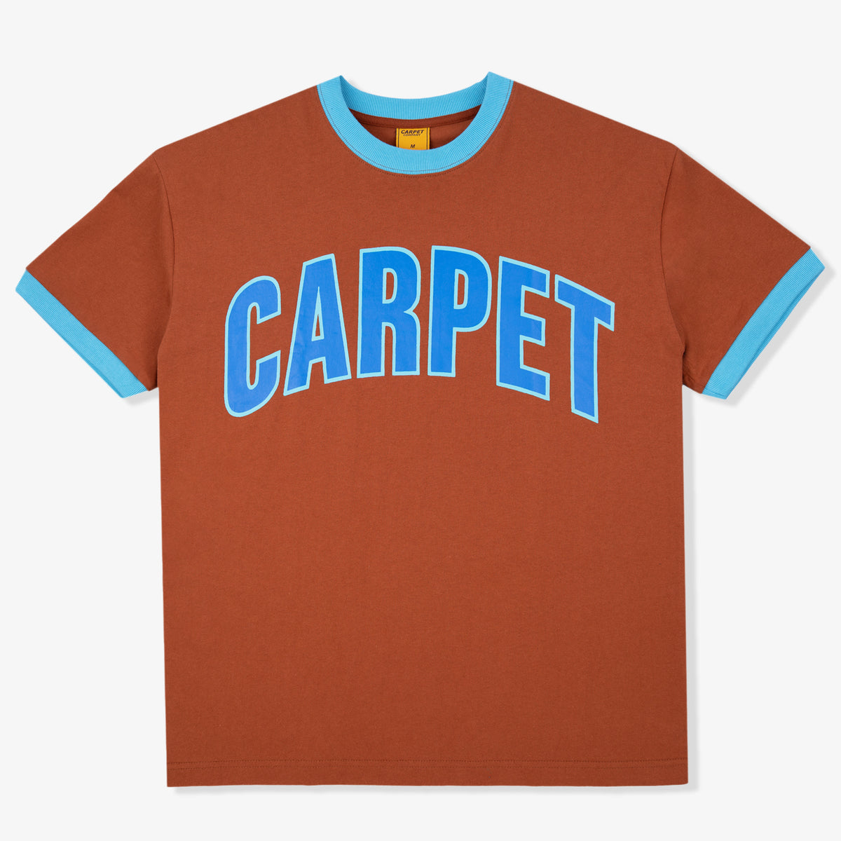 Carpet Varsity Ringer Tee (Brown)