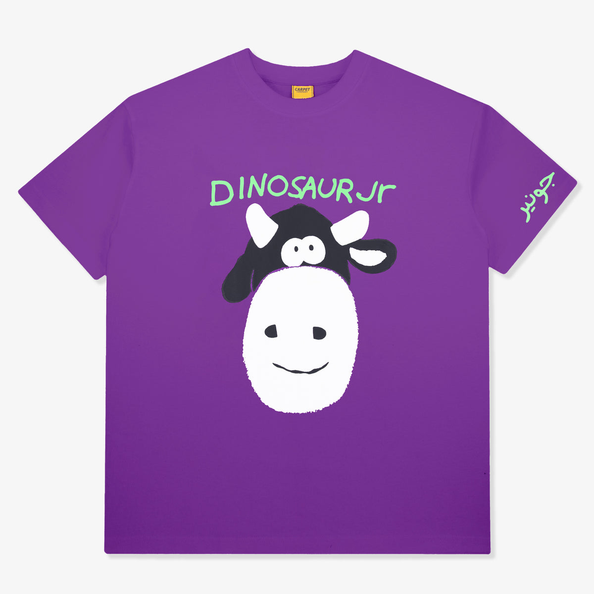 Carpet Dino Jr Cow Tee (Purple)