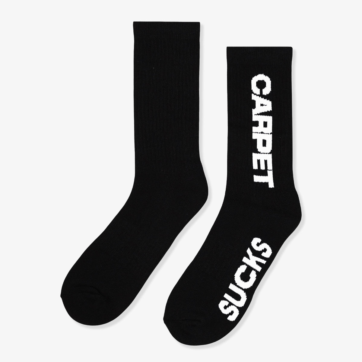 Carpet Sucks Sock (Black)