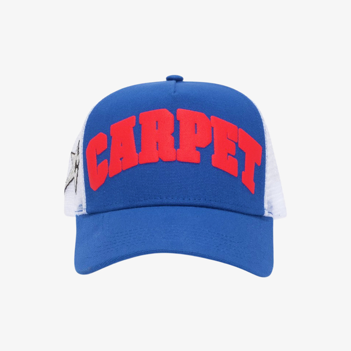 Carpet Varsity Trucker Hat (Blue)