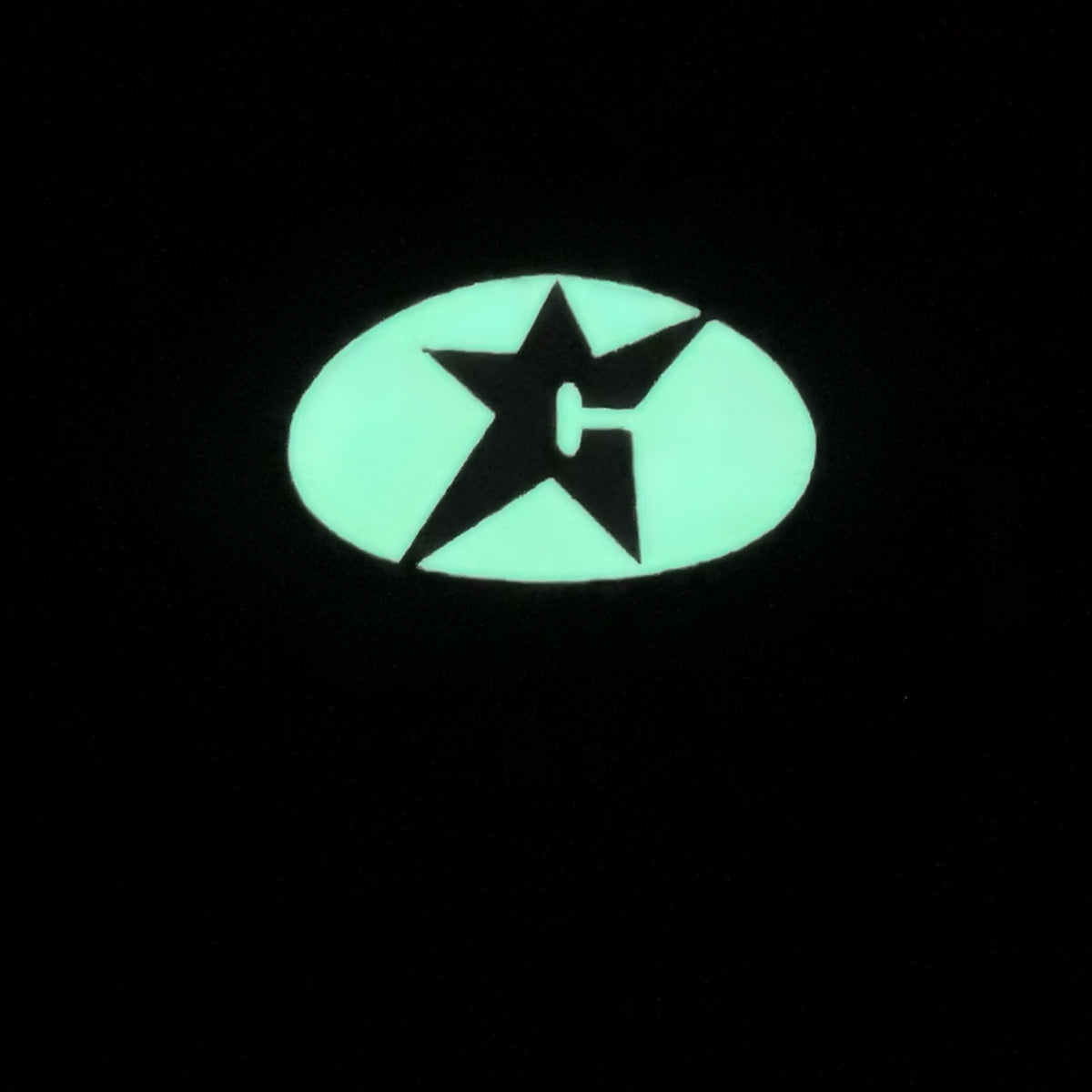 Carpet Glow In The Dark C-Star Hat (Black)