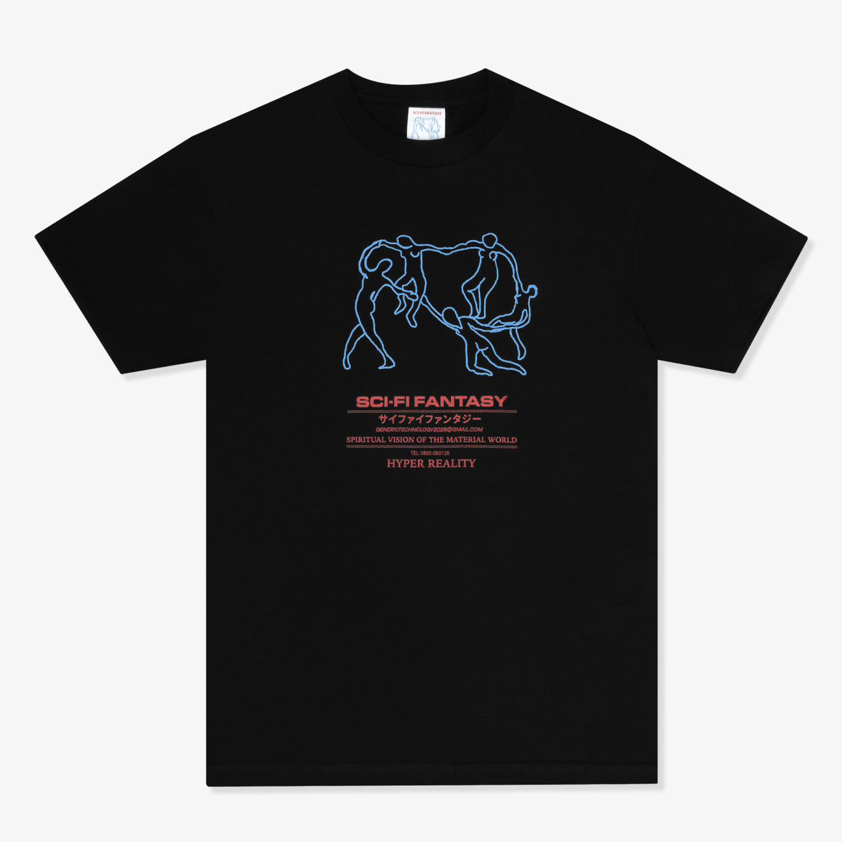 Sci-Fi Fantasy Dance Tee 2 (Black)