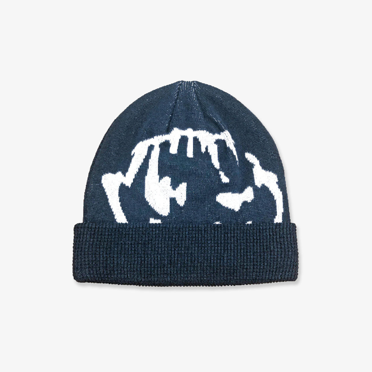 Mask Beanie (Navy)