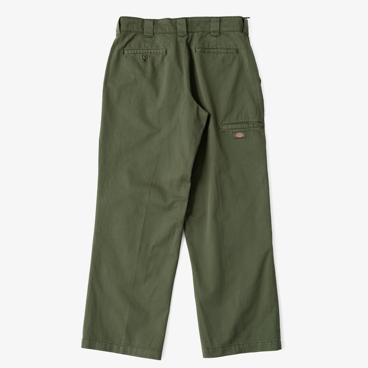 Dickies Worn In Double Knee Work Pant (Green)