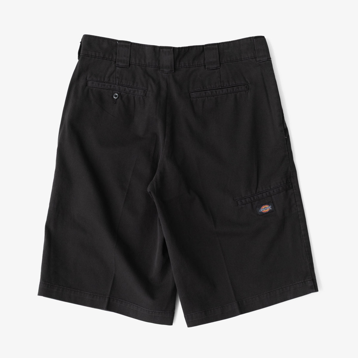Dickies Worn In 13" Loose Work Shorts (Black)