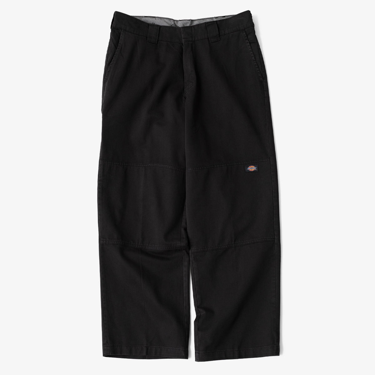 Dickies Worn In Double Knee Work Pant (Black)