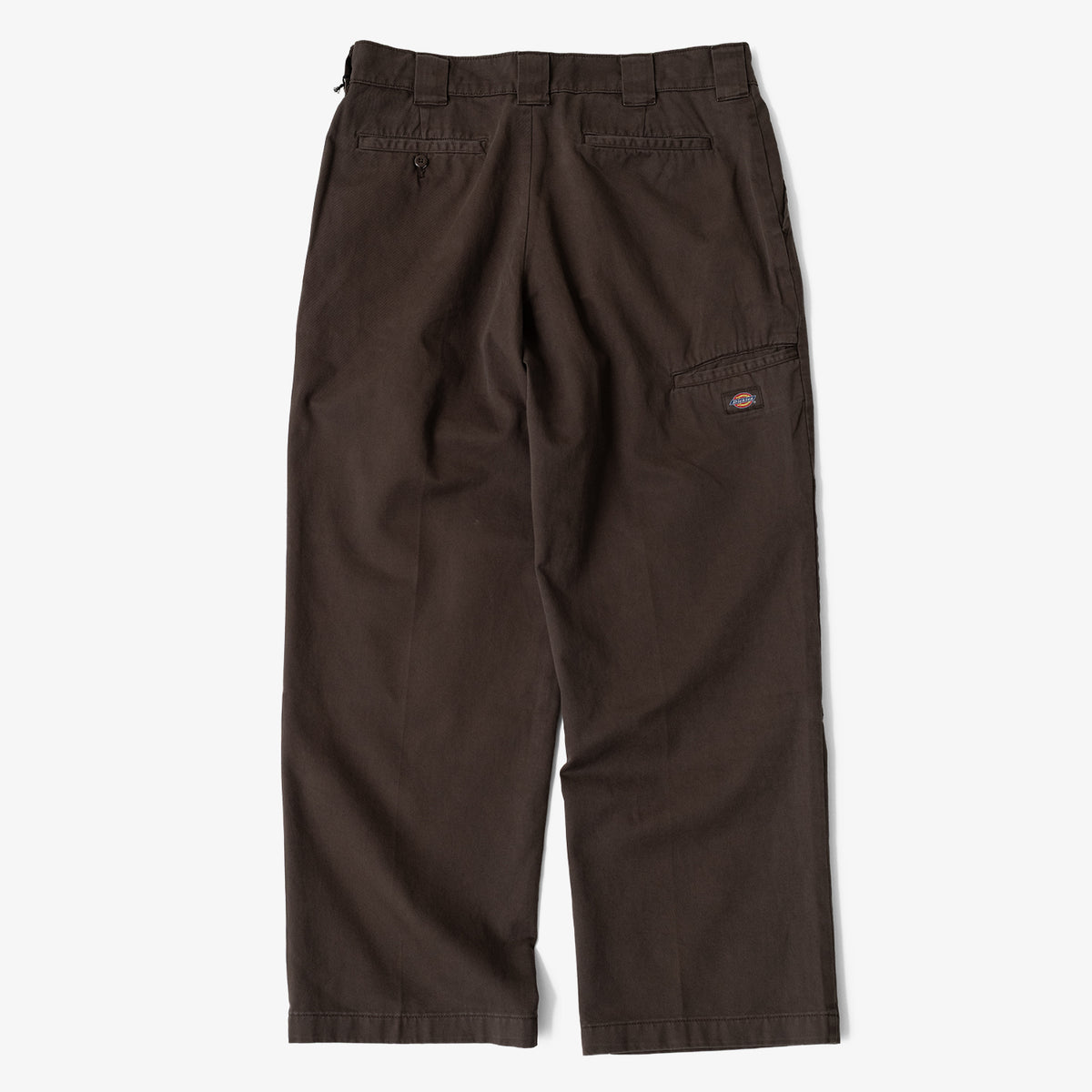 Dickies Worn In Double Knee Work Pant (Brown)