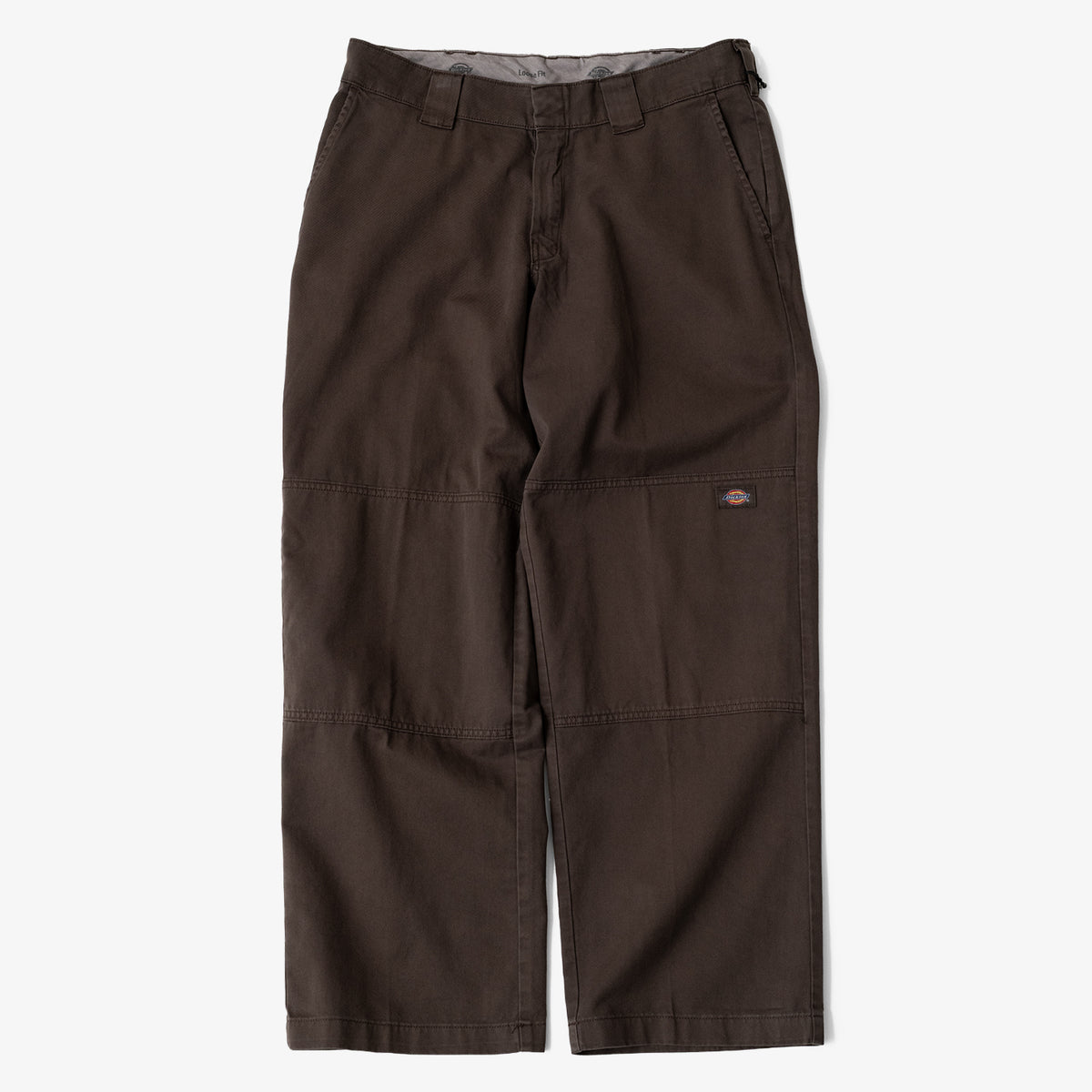Dickies Worn In Double Knee Work Pant (Brown)