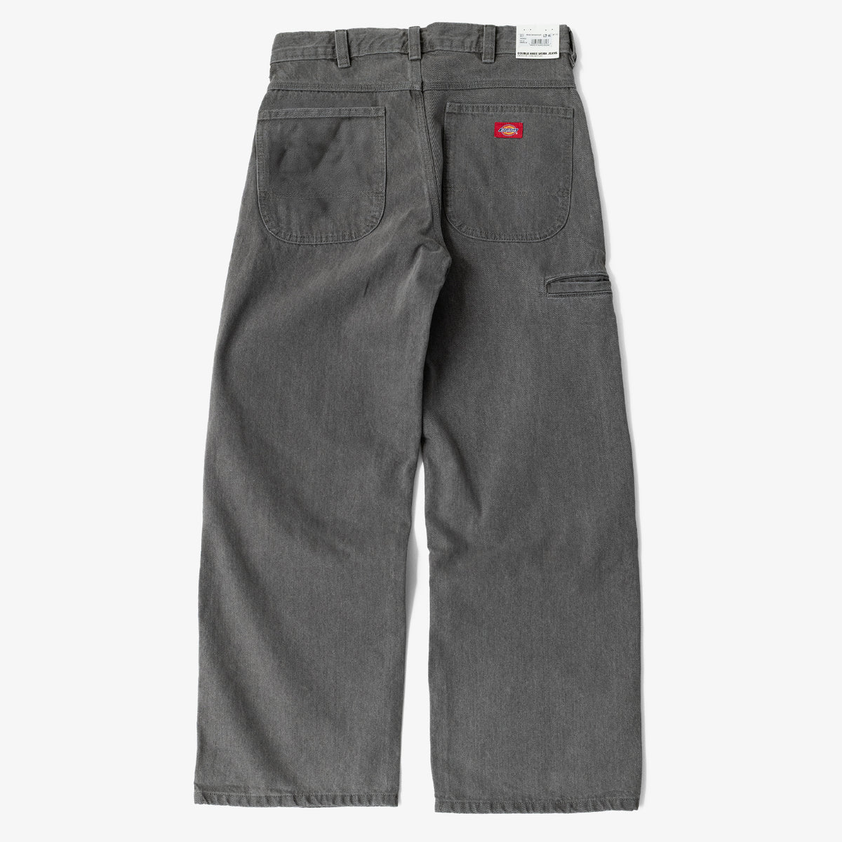 Loose Double Knee Jean (Grey)