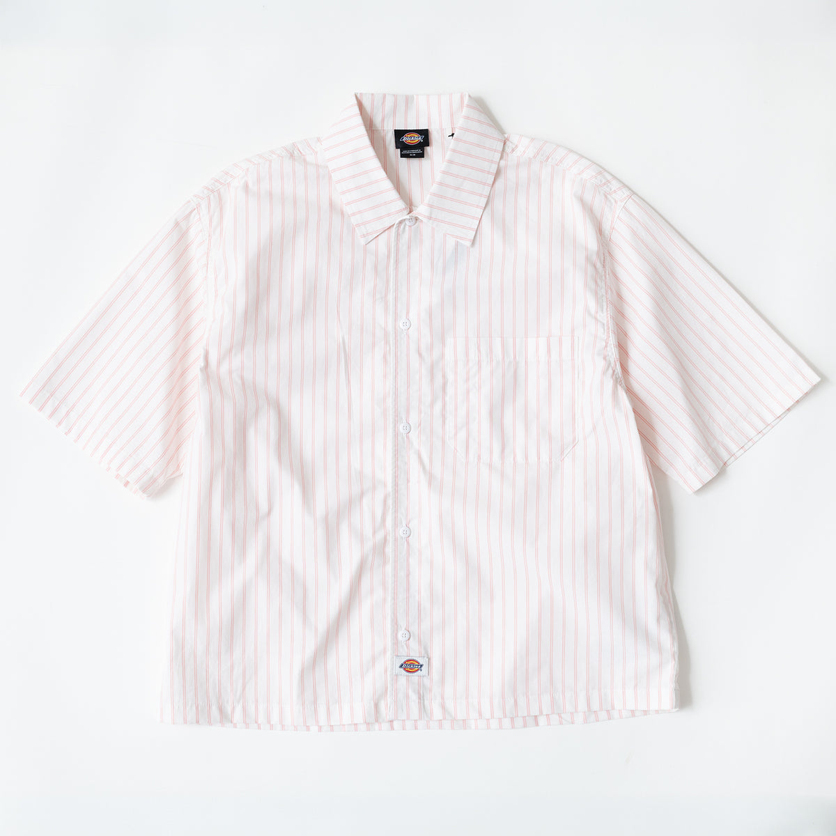  - Dickies Venedocia Striped Shirt (Pink/White)