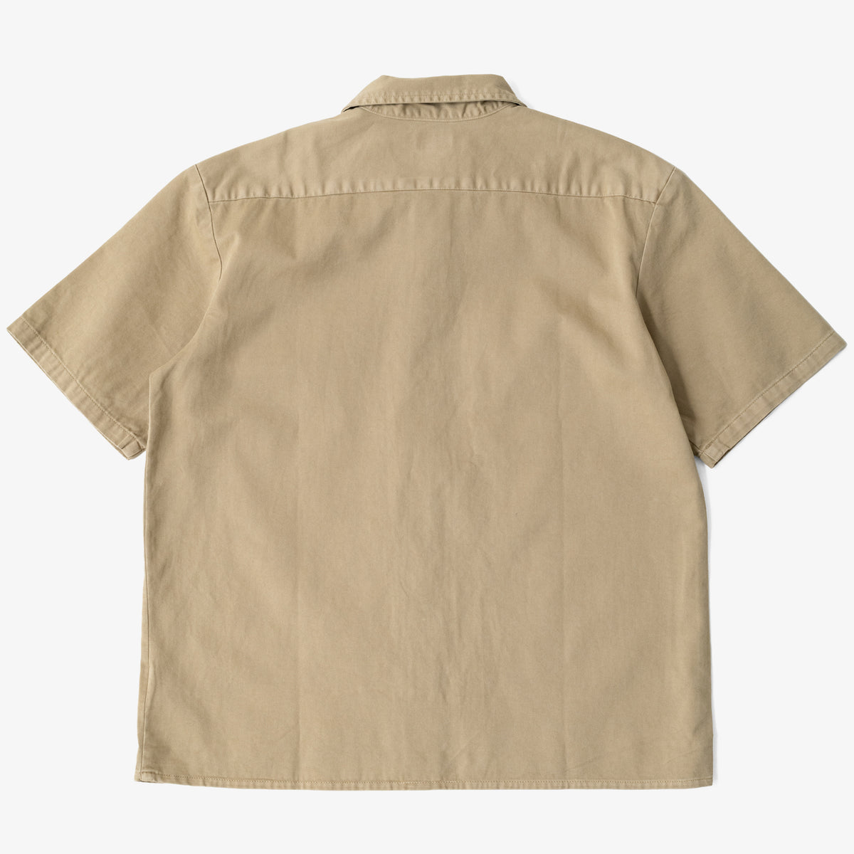 Short Sleeve Button Up (Khaki)