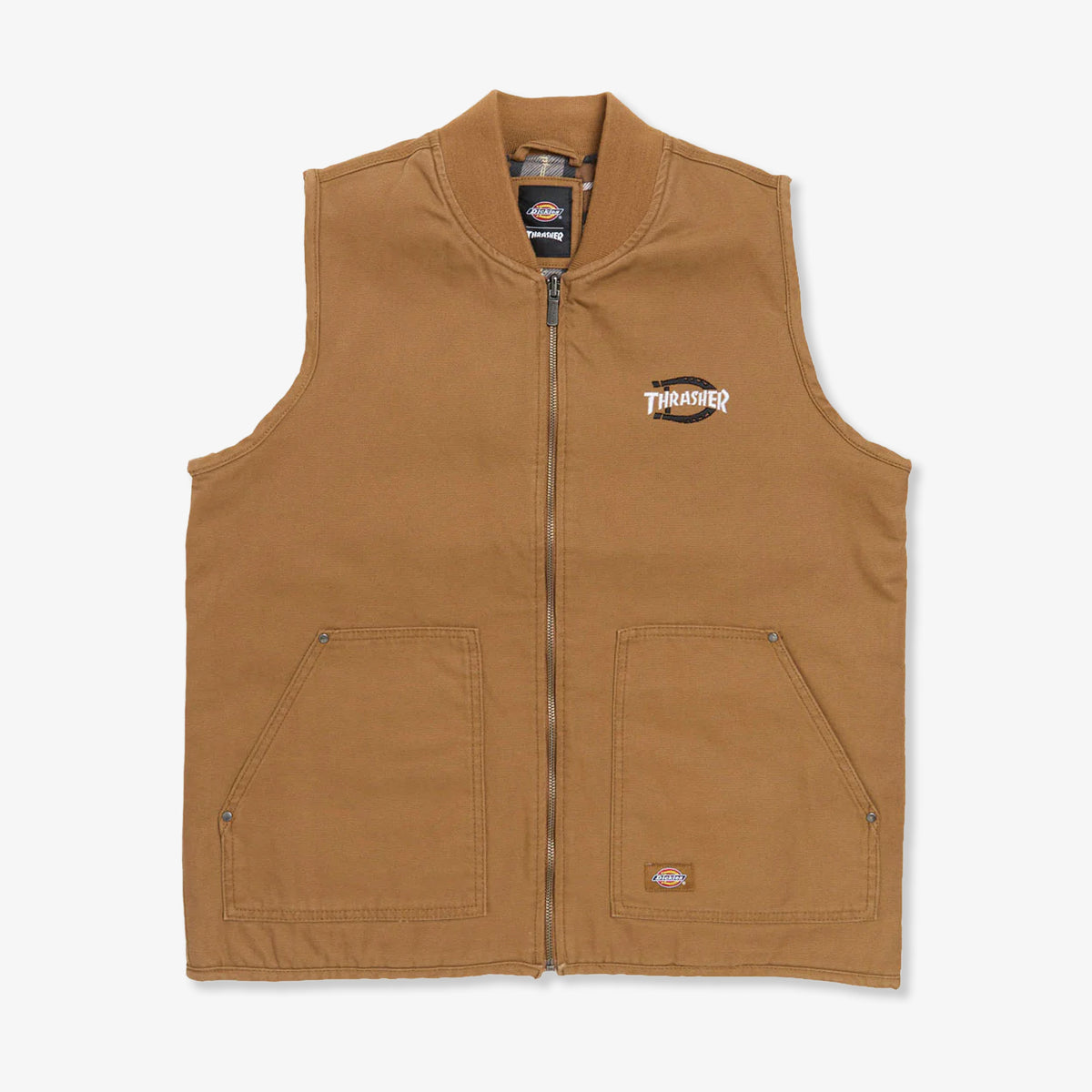 Thrasher X Dickies Vest (Brown)