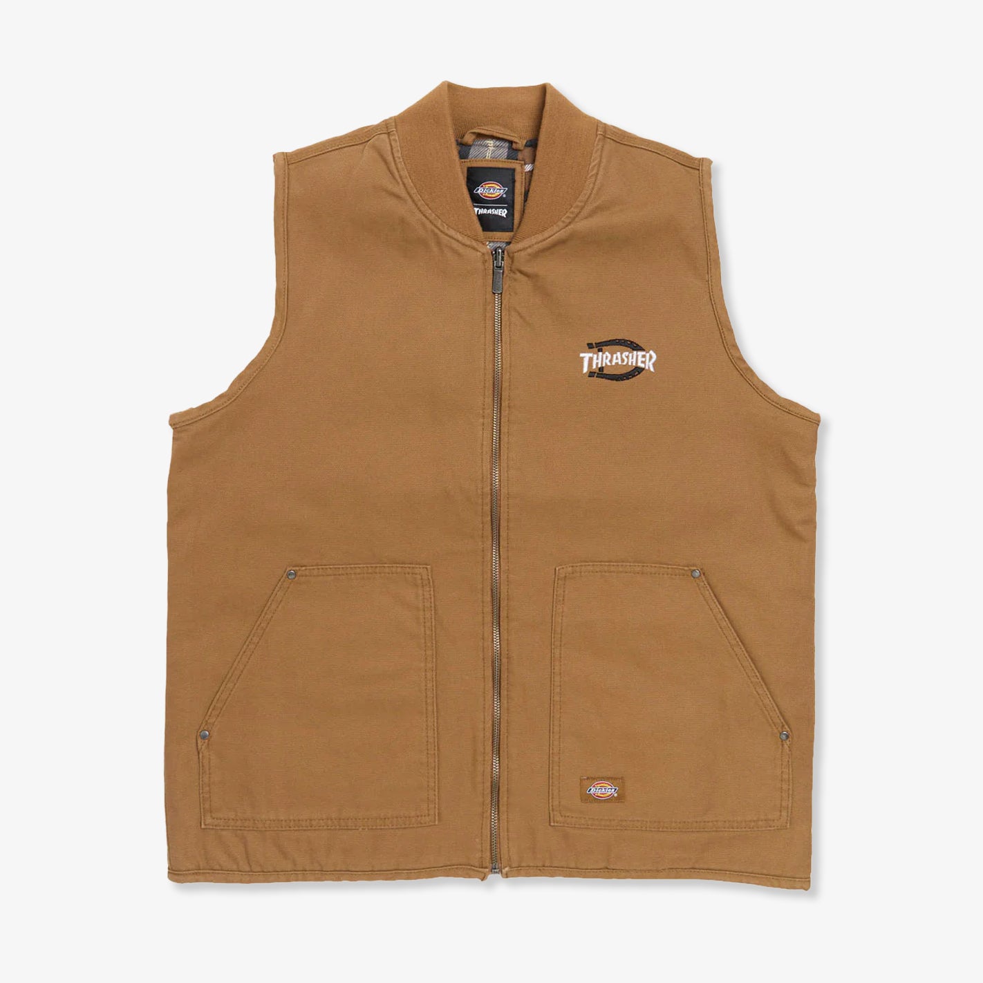  - Thrasher X Dickies Vest (Brown)