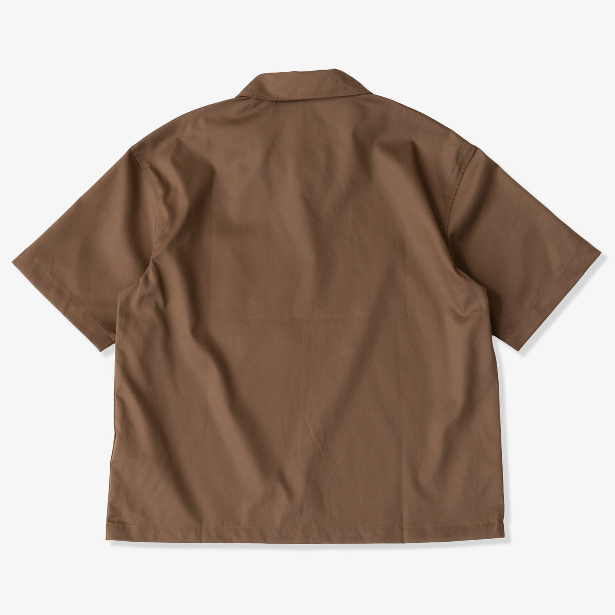 Dickies Cadiz 1/4 Zip S/S Shirt (Brown)