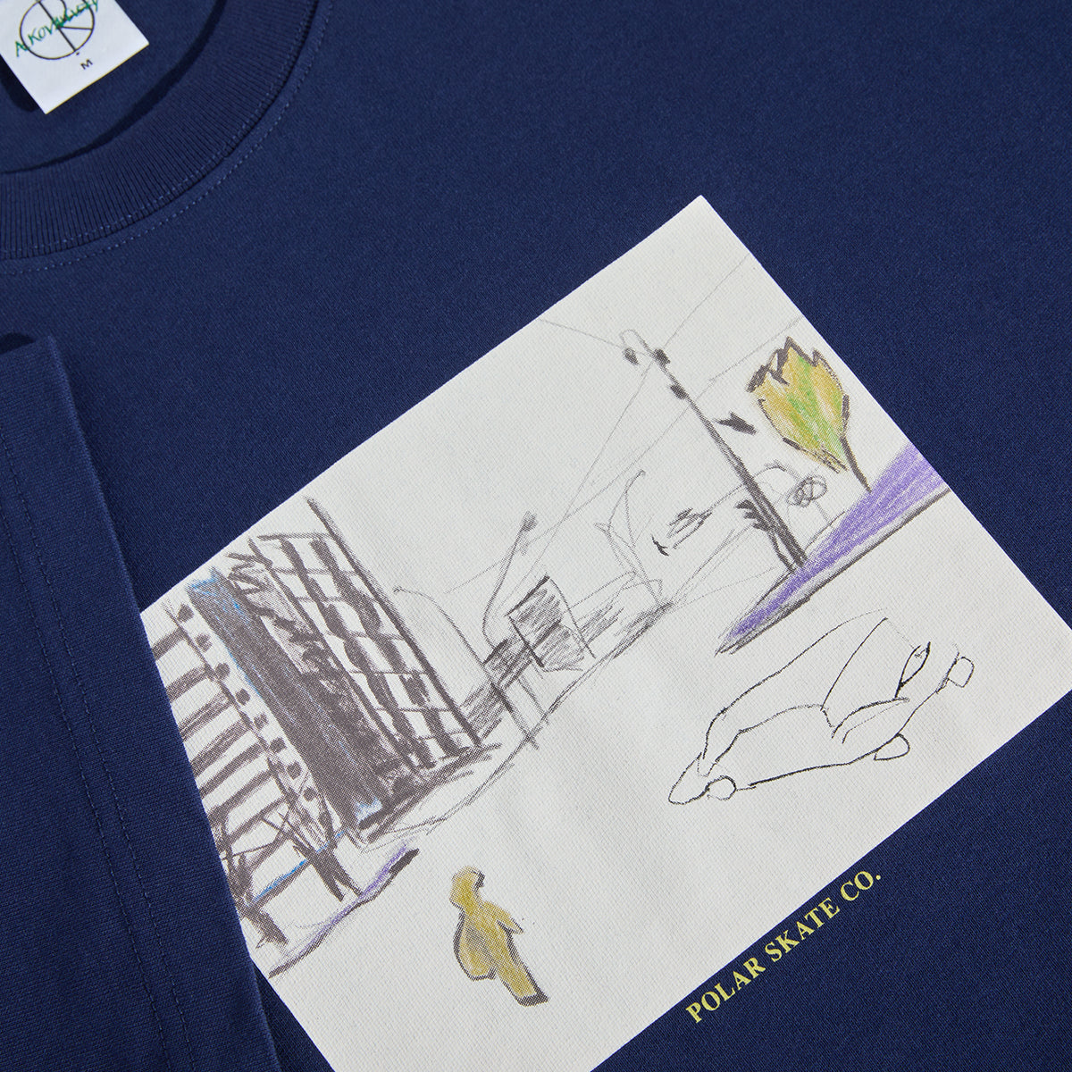 Downtown Tee (Dark Blue)