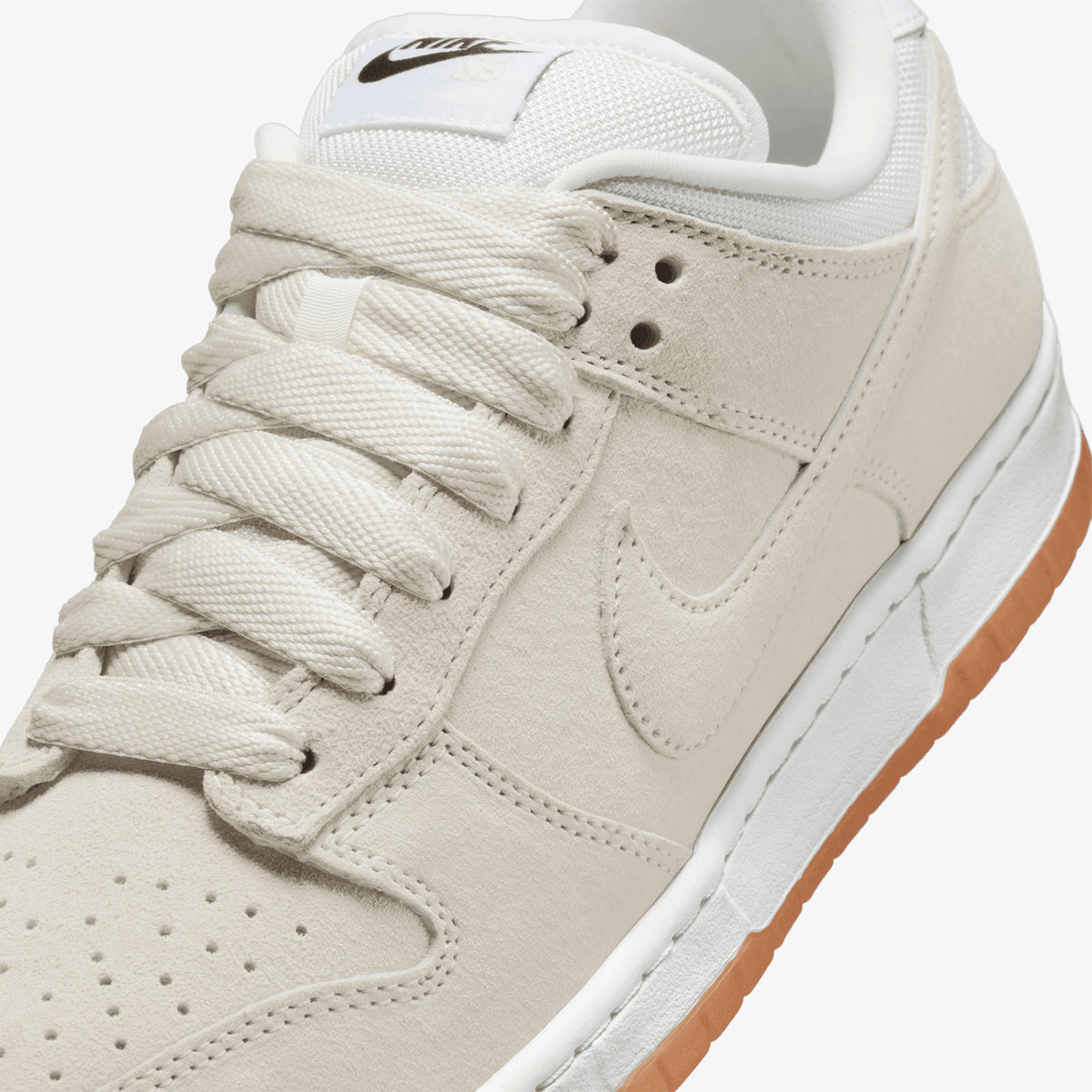 Nike SB Dunk Low Pro B (White/Ivory)