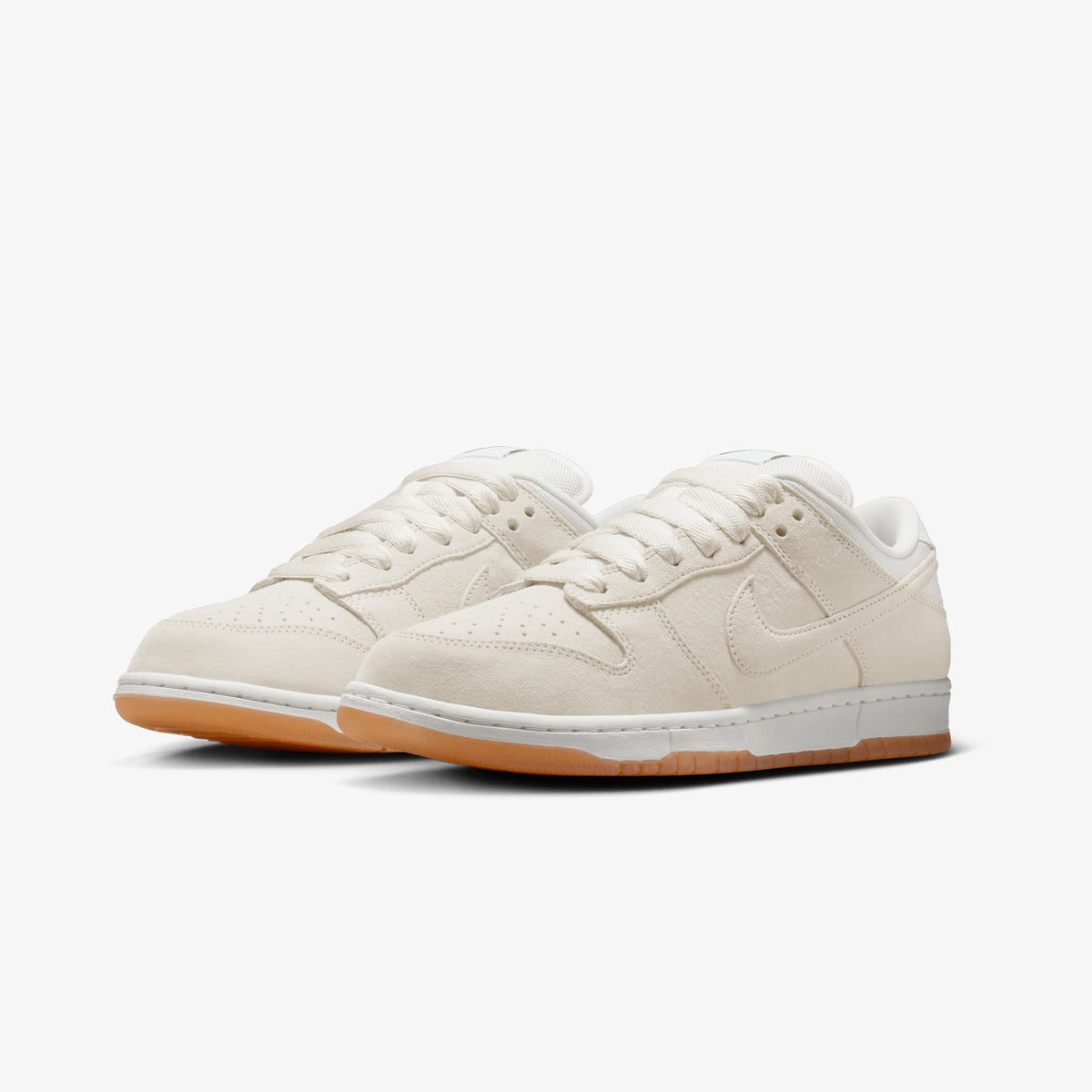 Nike SB Dunk Low Pro B (White/Ivory)