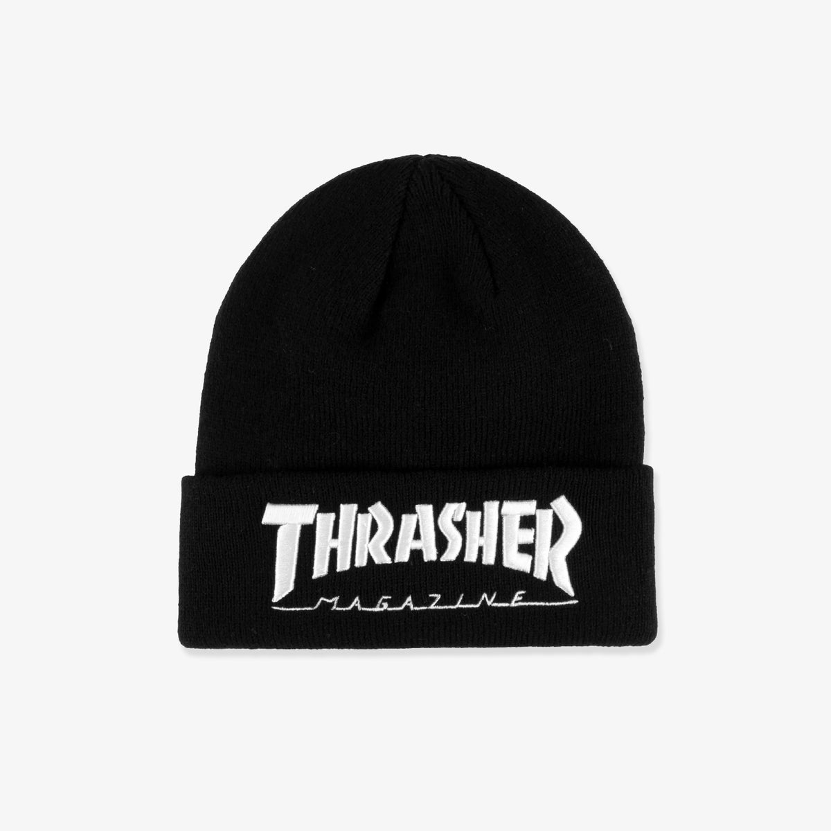 Embroidered Logo Beanie (Black)