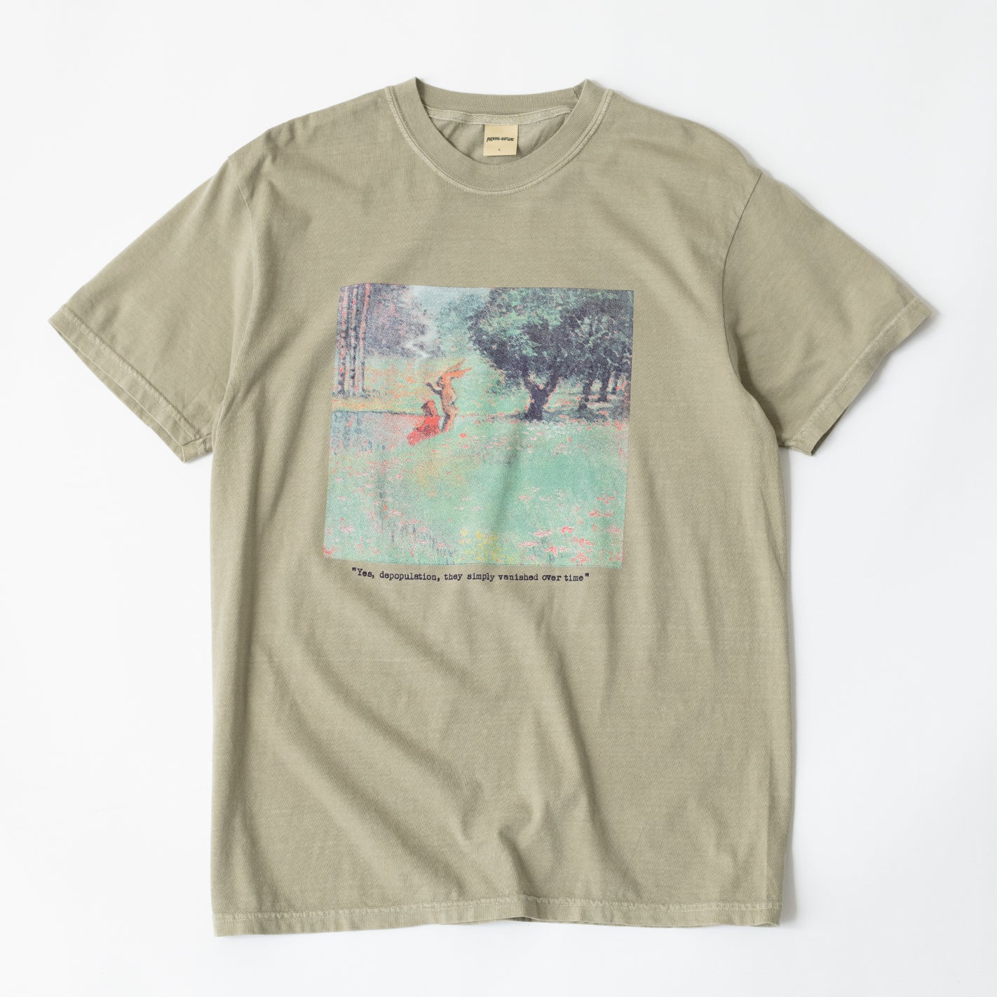  - Depopulation Tee (Khaki)