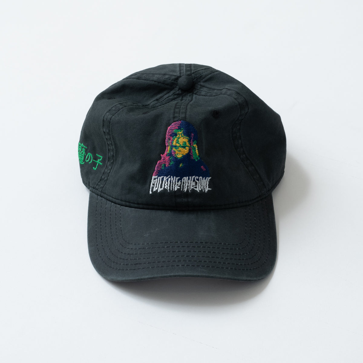 Shinkoku 6 Panel Hat (Black)