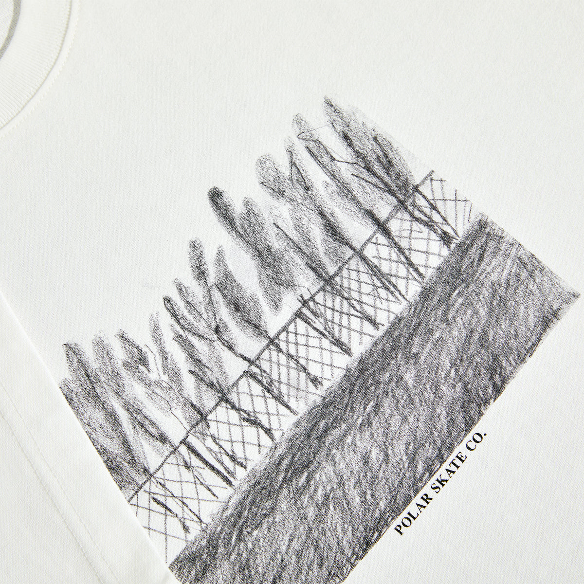 Fence Tee (Cloud White)