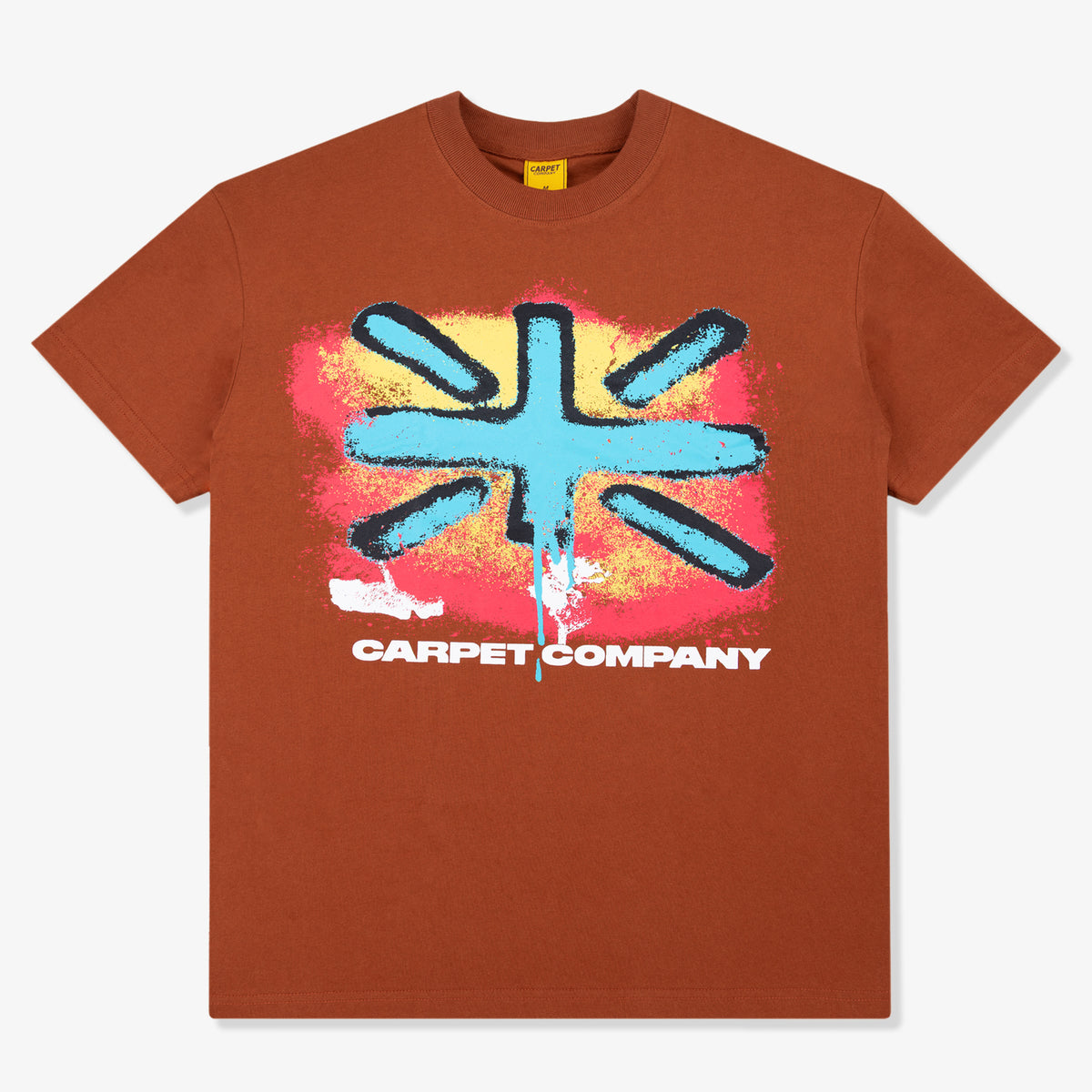 Carpet Flag Tee (Brown)