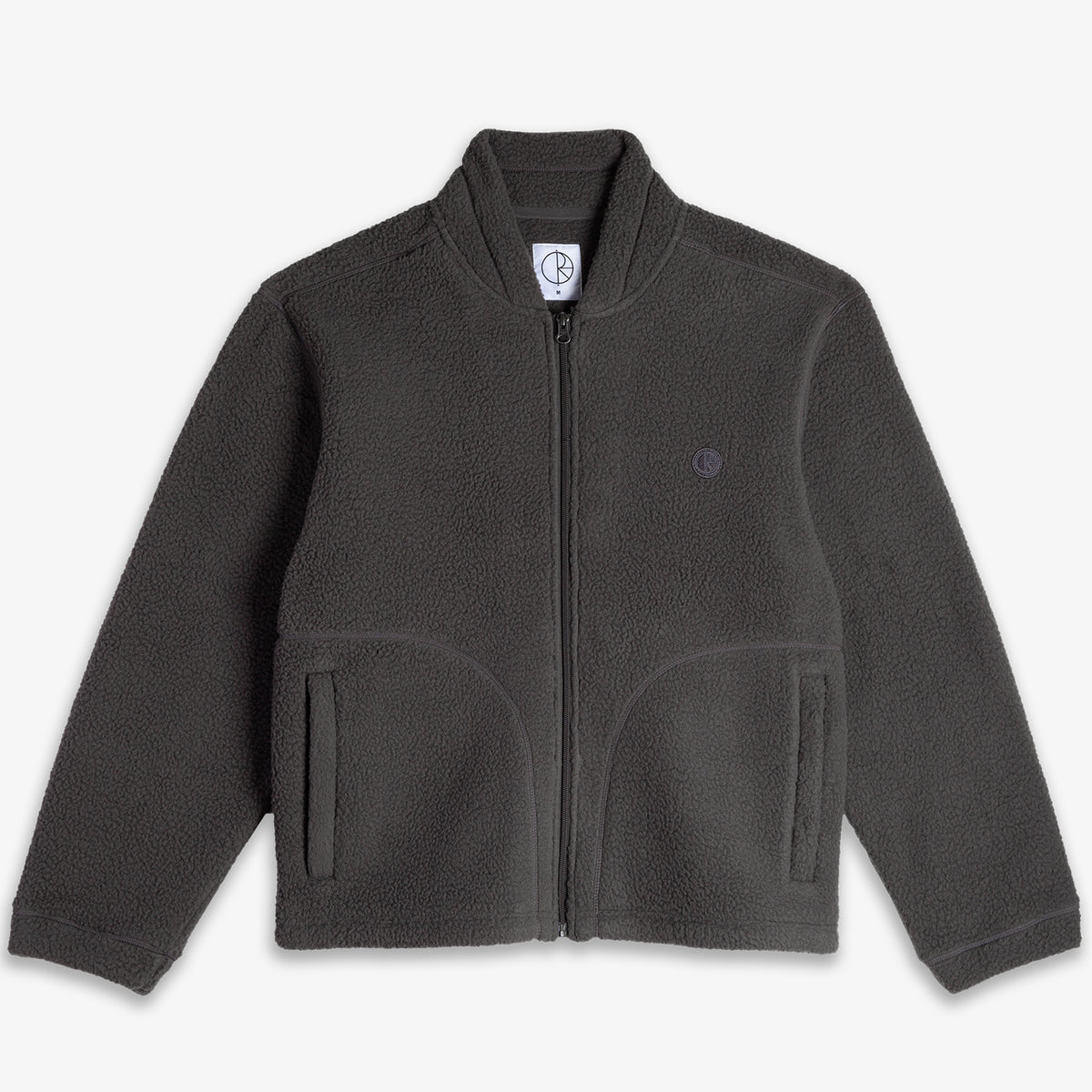 Polar Roman Fleece Jacket (Dirty black)