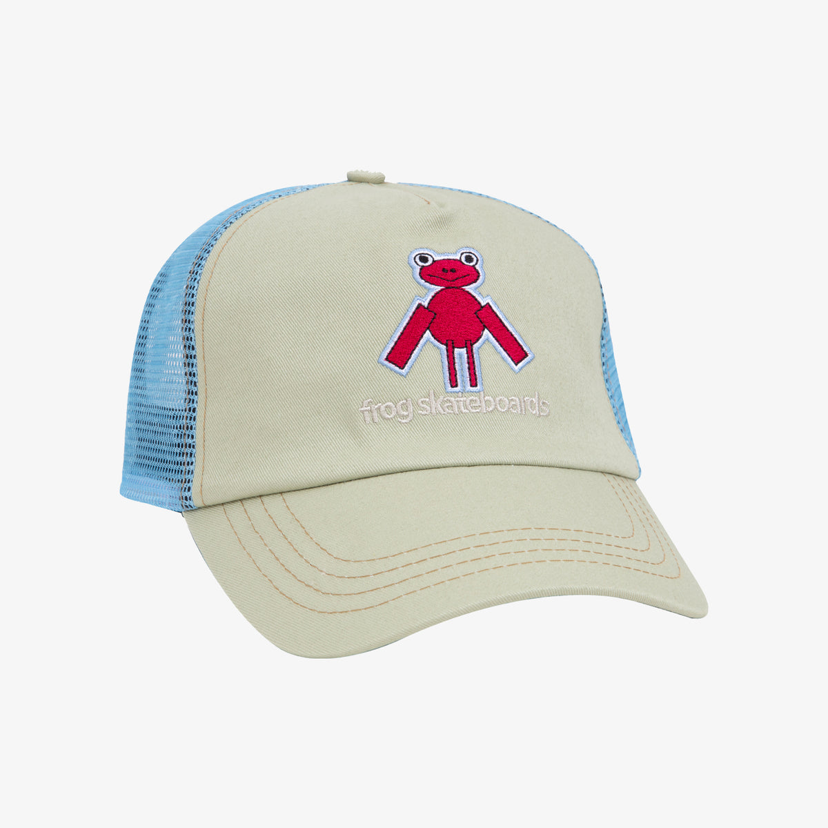 Perfect Frog Trucker Hat (Turquoise)