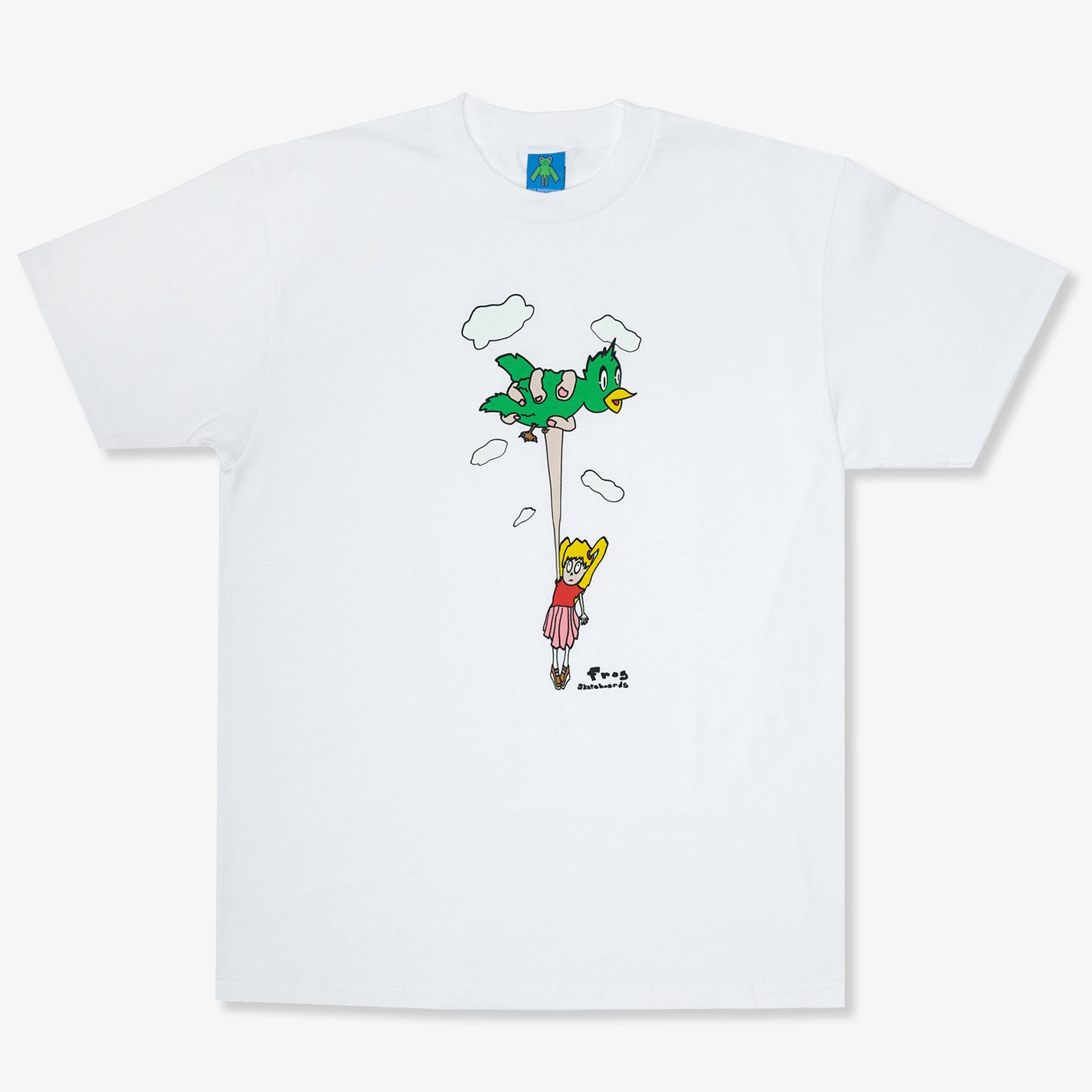  - Bird Girl Tee (White)
