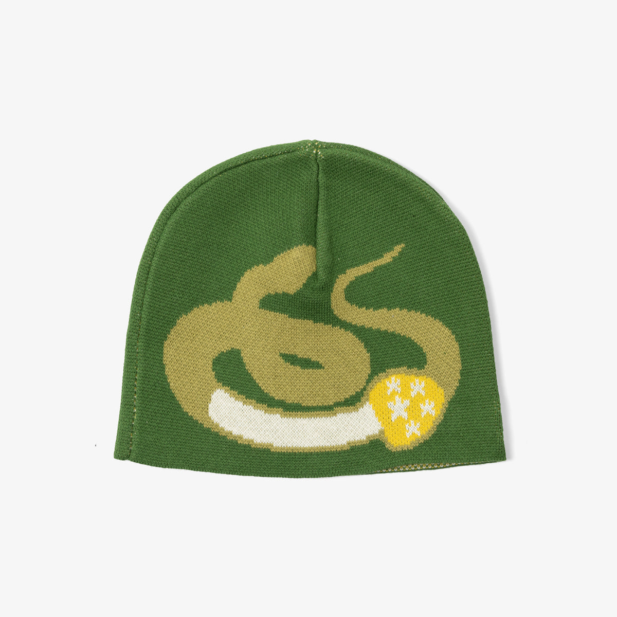 Snake Fossil Beanie (Army Green)