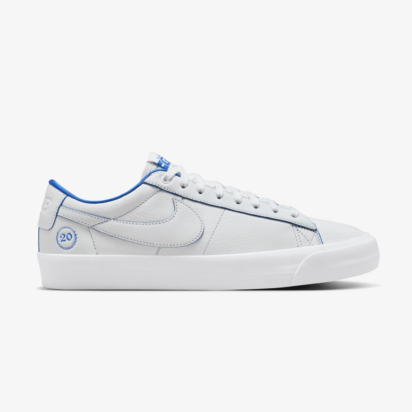  - Blazer Low GT (Summit White/Royal Blue)