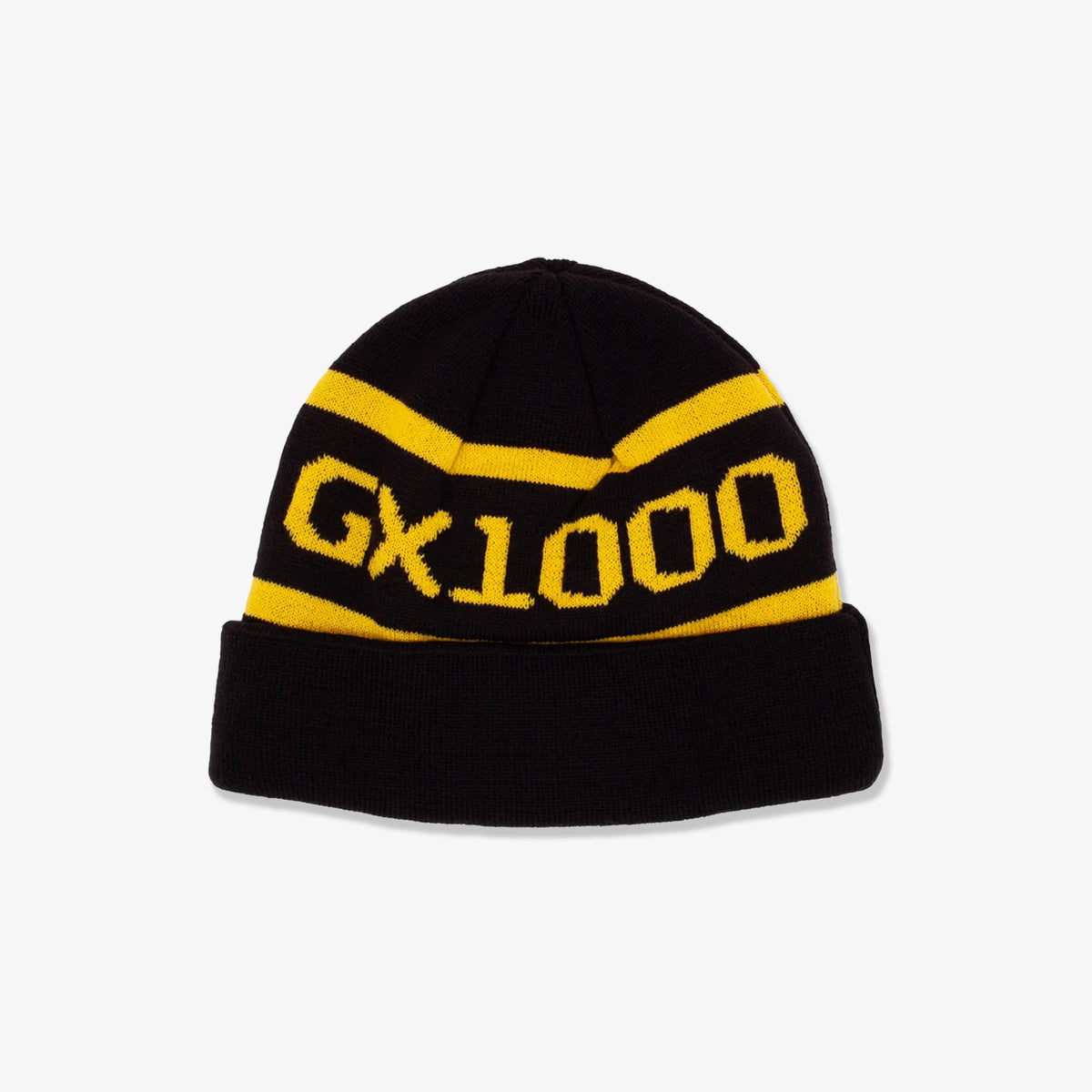 GX1000 OG Logo Beanie (Black/Yellow)