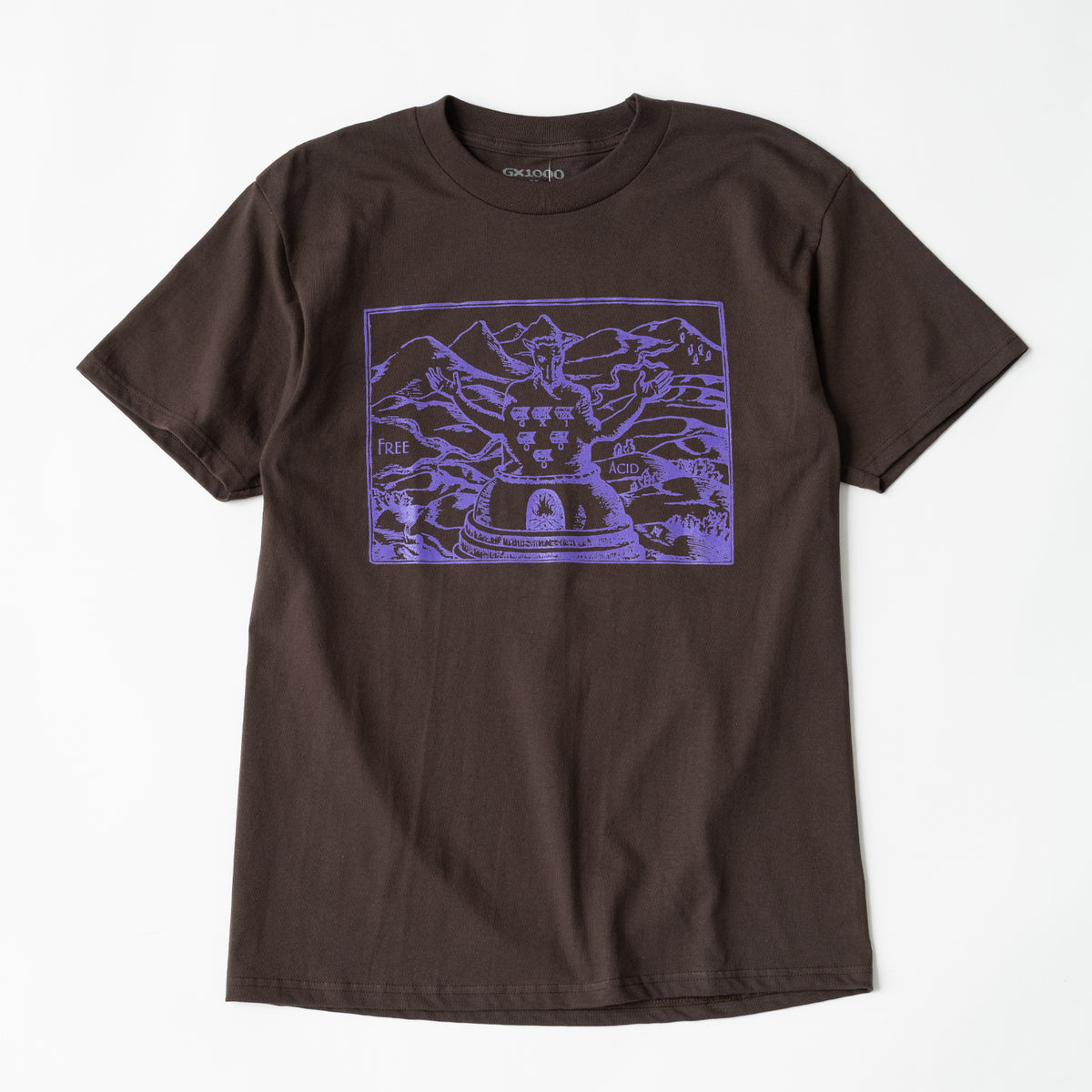 GX1000 Free Acid Tee (Brown)