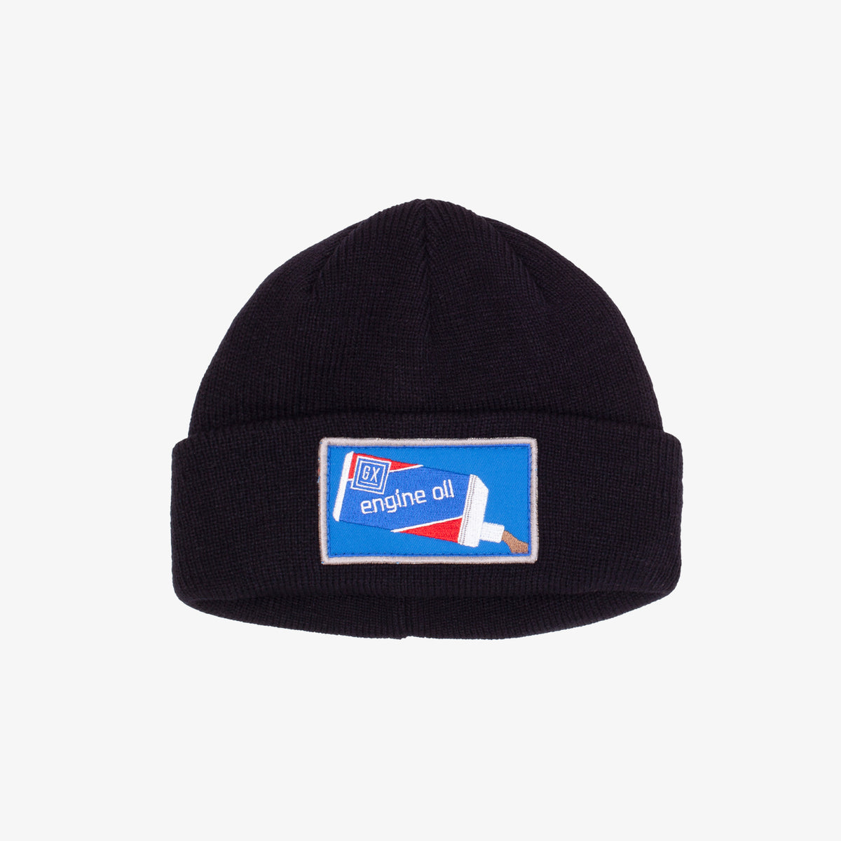 Engine Oil Beanie (Black)