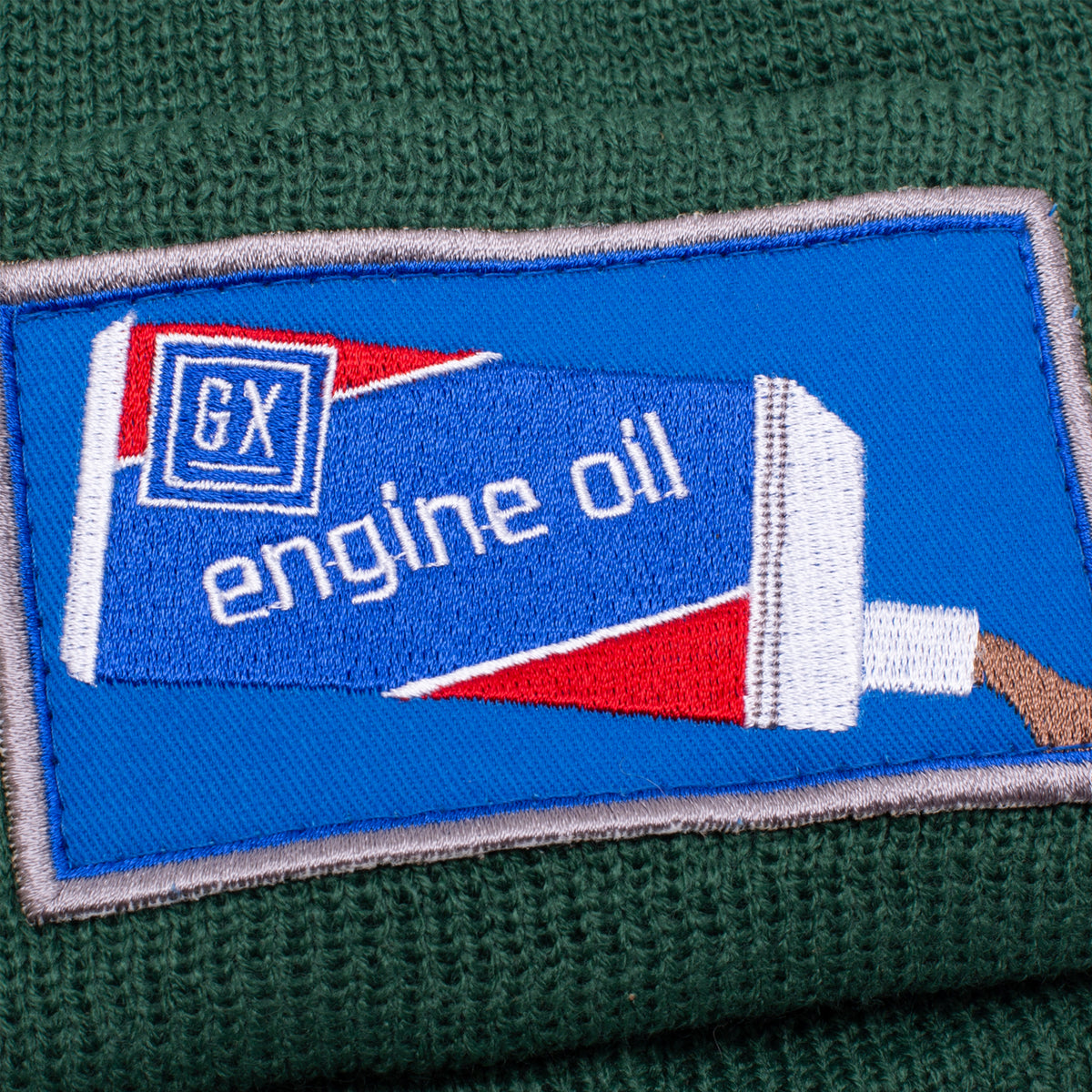 Engine Oil Beanie (Forest Green)