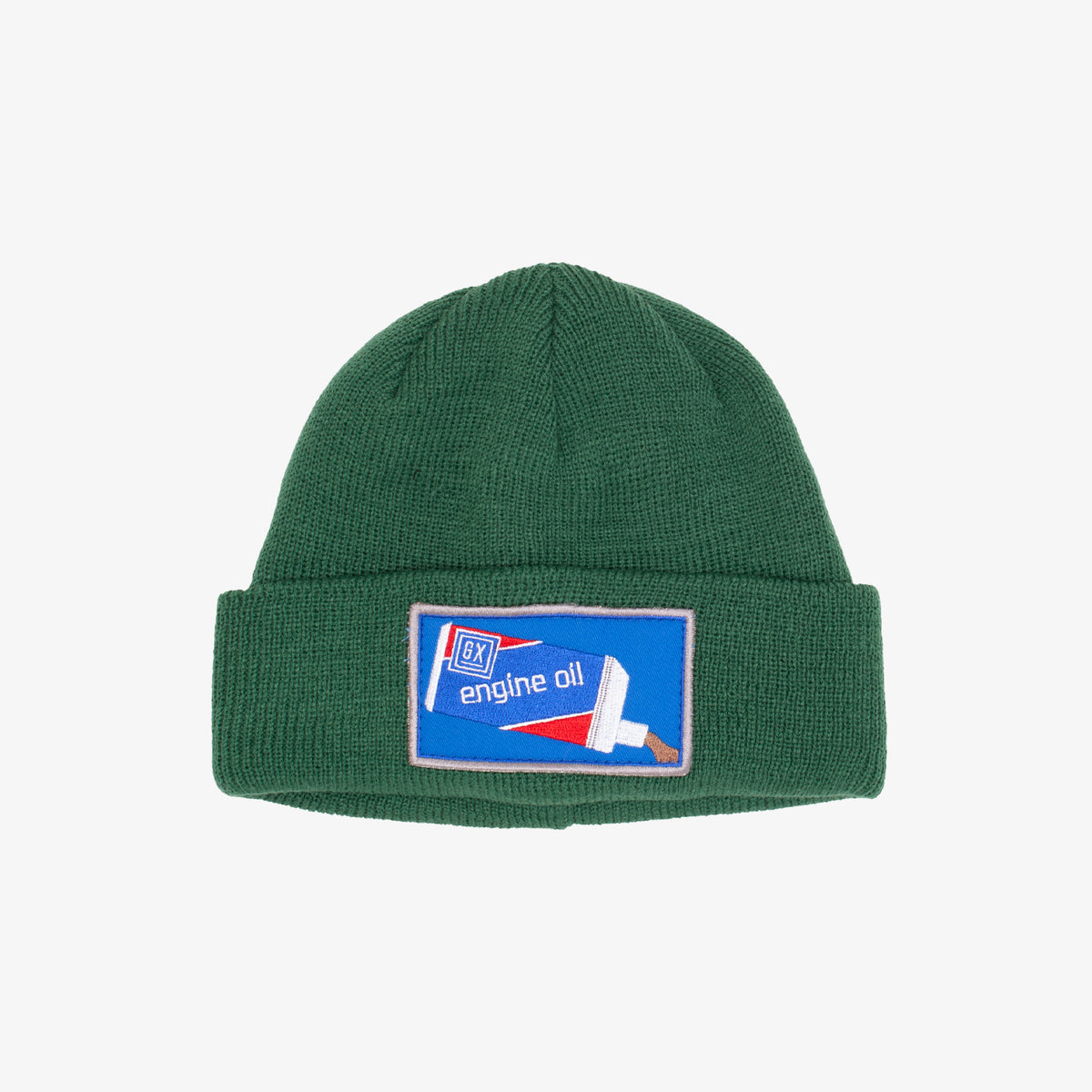 Engine Oil Beanie (Forest Green)