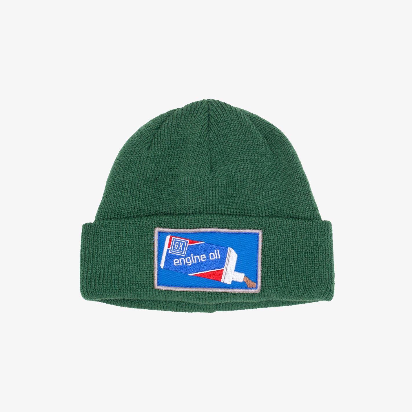  - Engine Oil Beanie (Forest Green)
