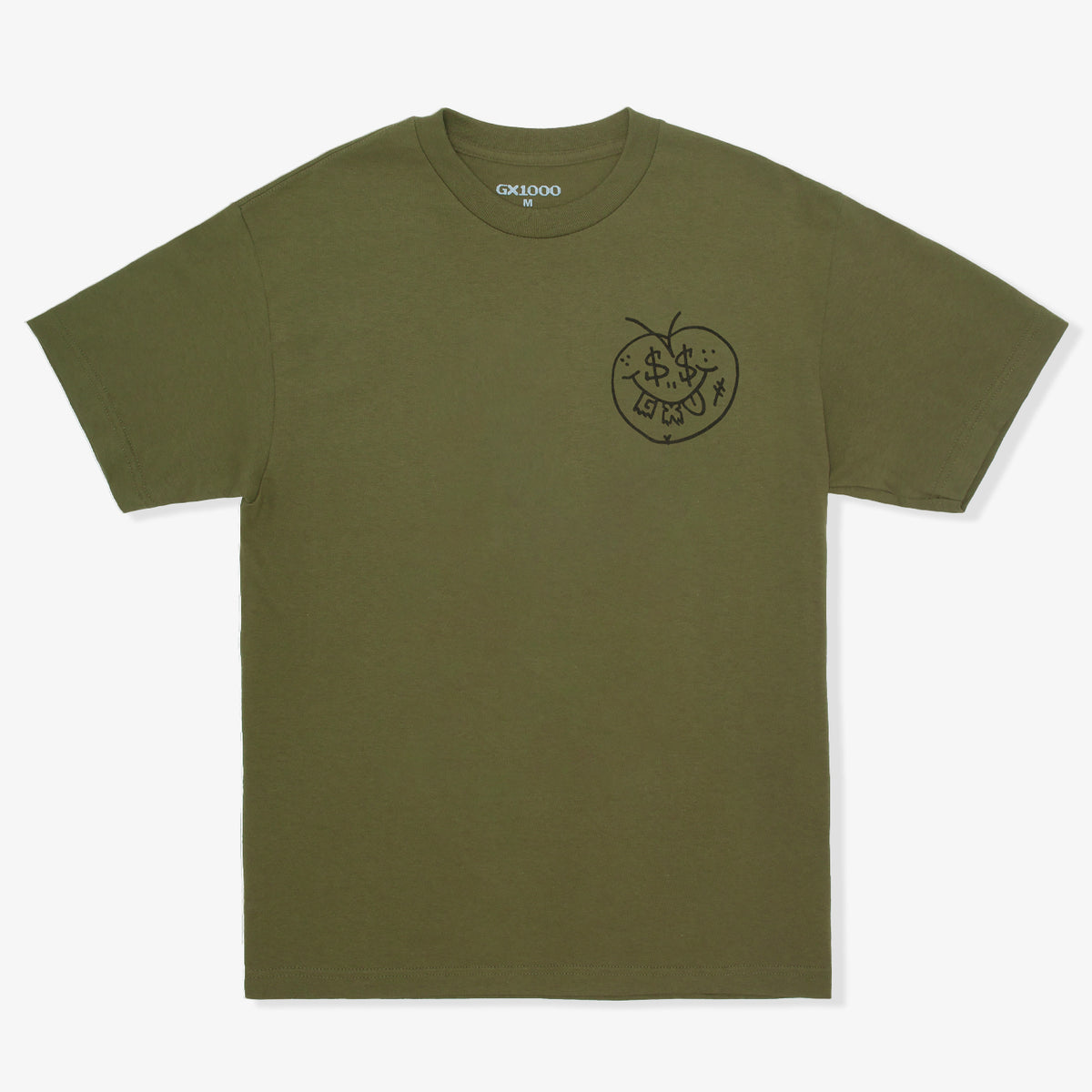 Faceplant Tee (Miltary Green)