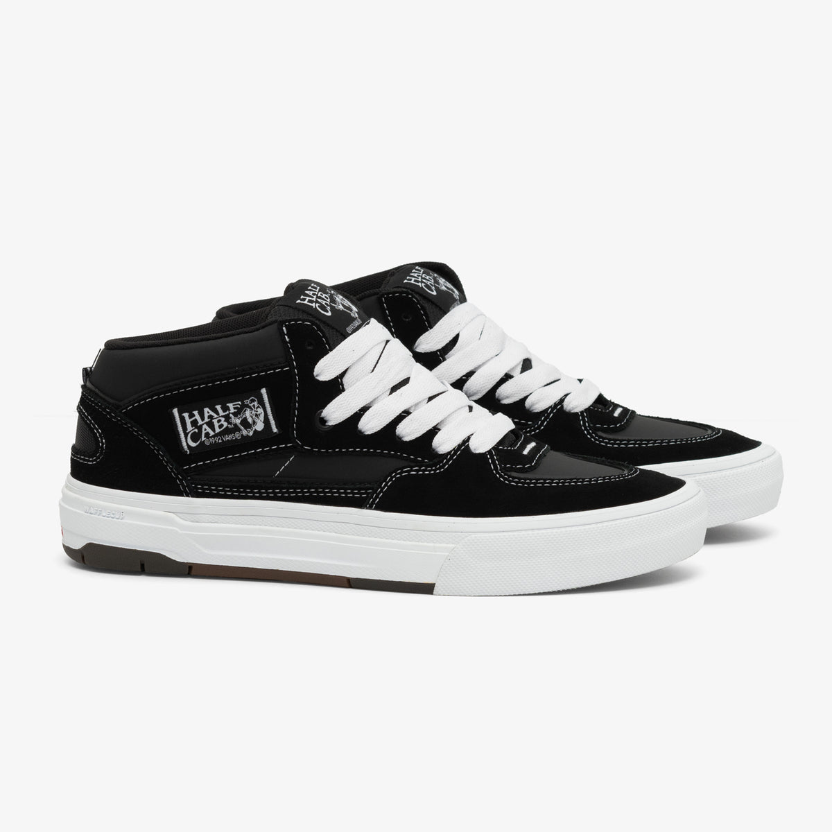 Skate Half Cab Wafflecup (Black/White)