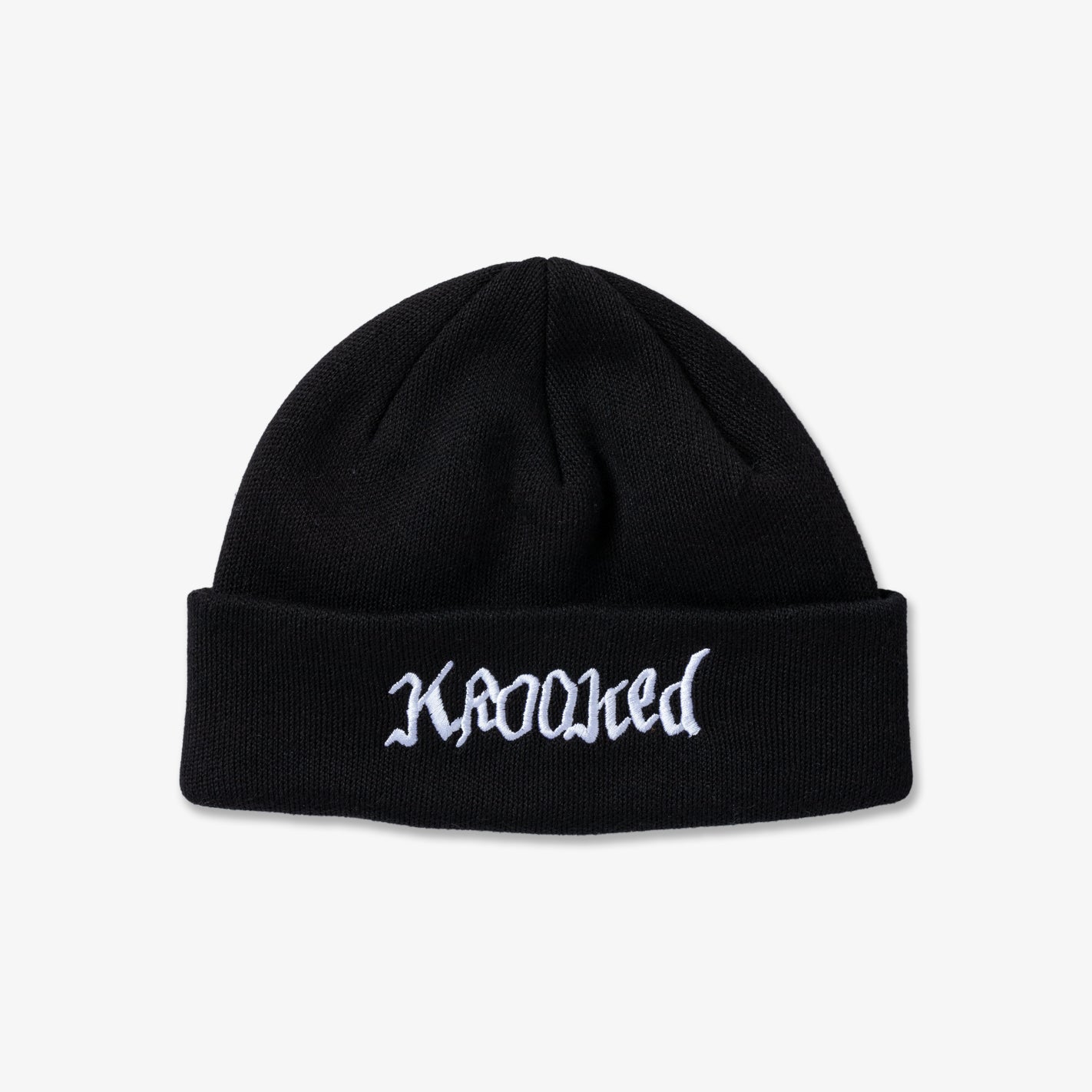  - Double OK SCRPT Beanie (Black)