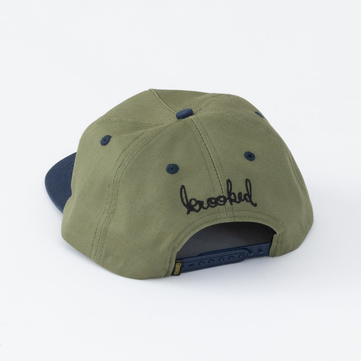 Mermaid Fish Snapback (Olive)