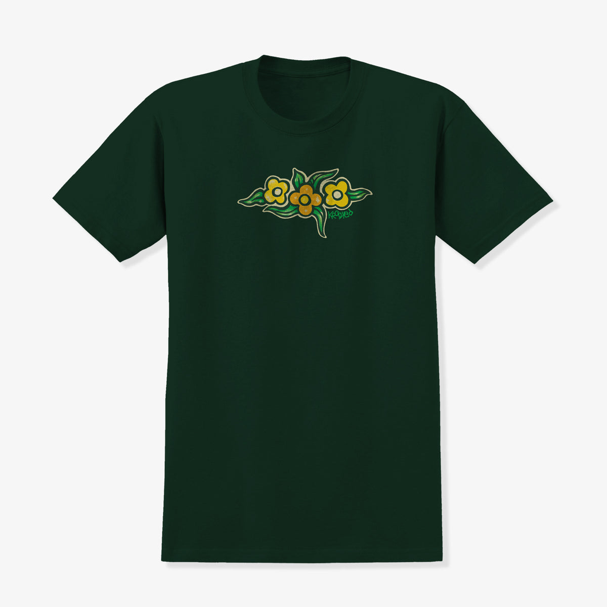 Flowers Forest Tee (Green)