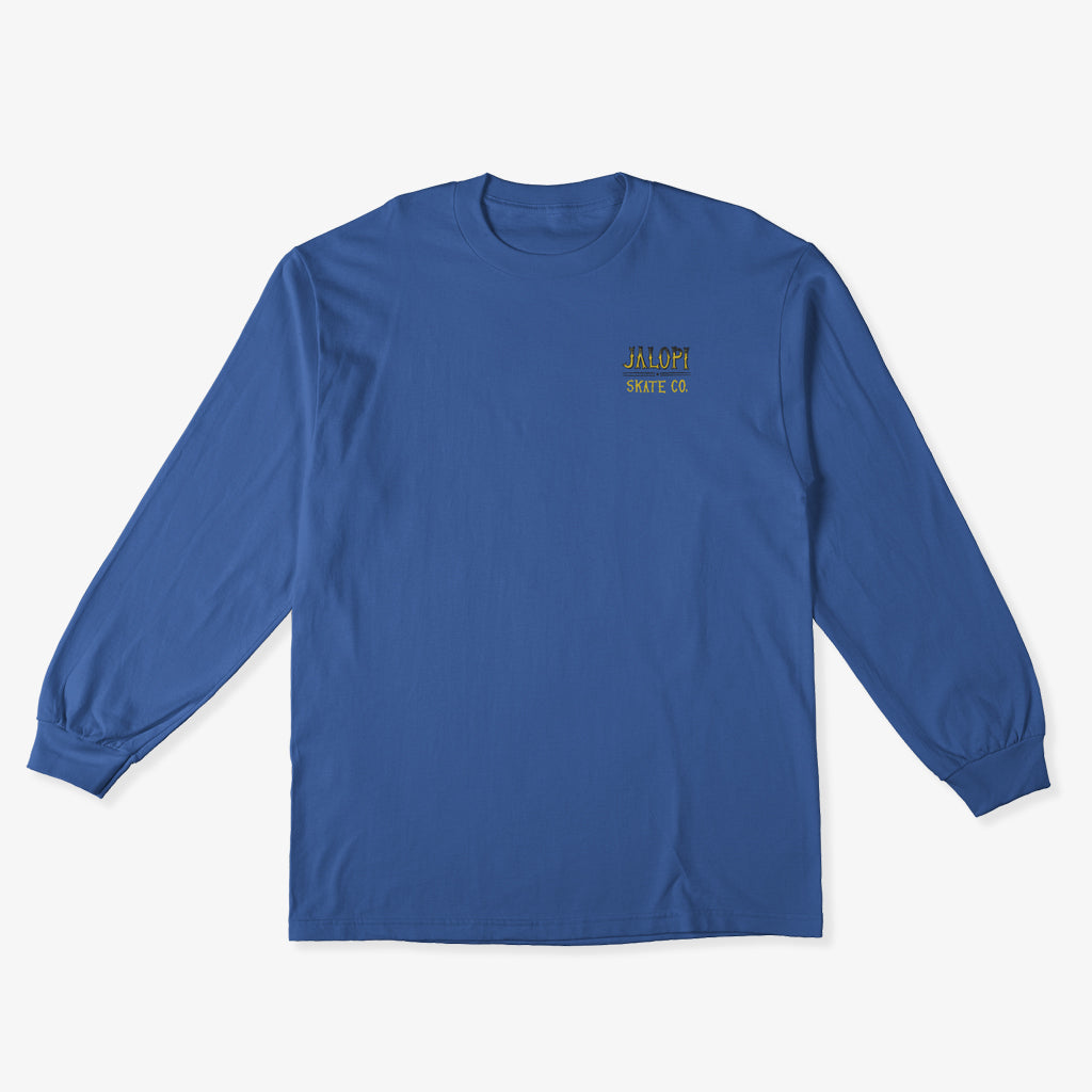 Long Sleeve Jalopi Returns Tee (Royal)