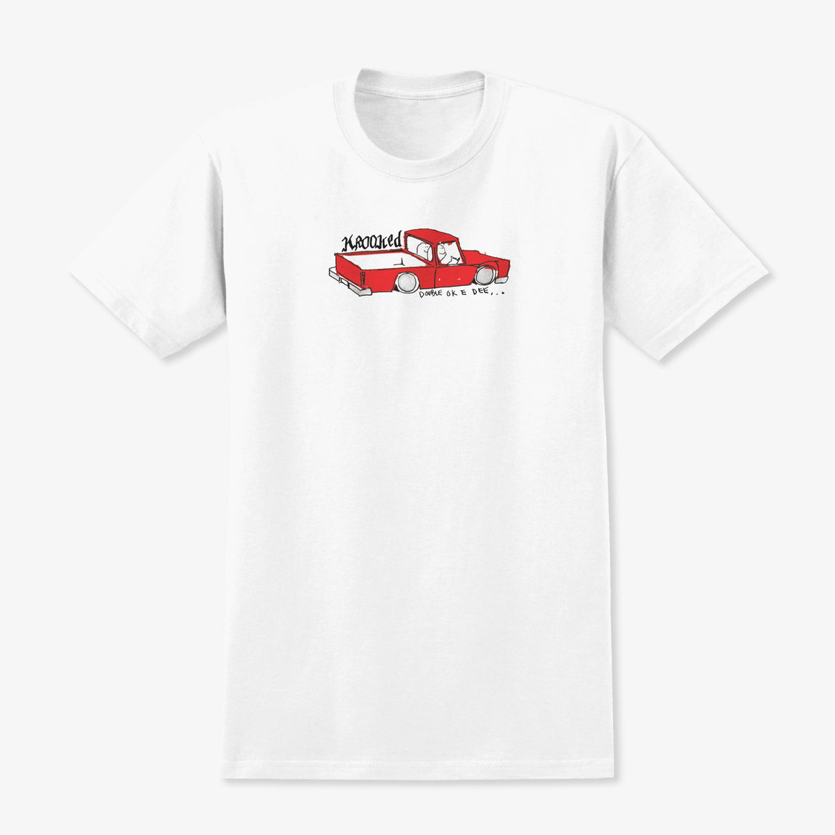 Double OK Tee (White)