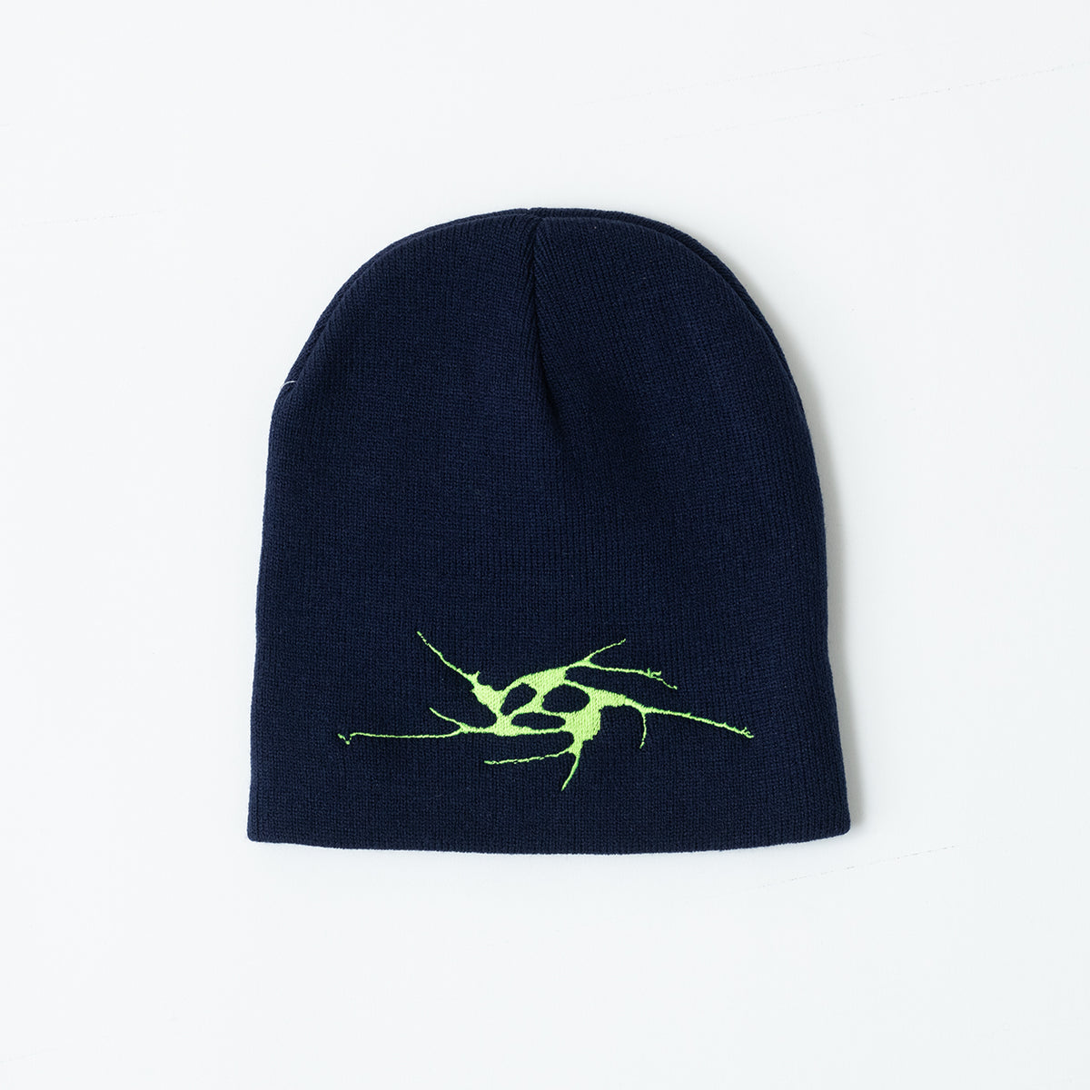 Spiral Skull (Navy/Neon)