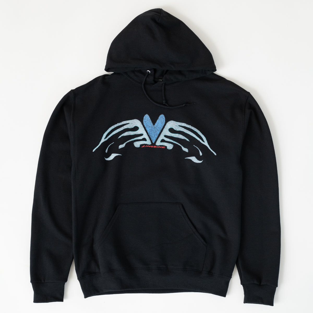 Heart Wings Hoodie (Black)